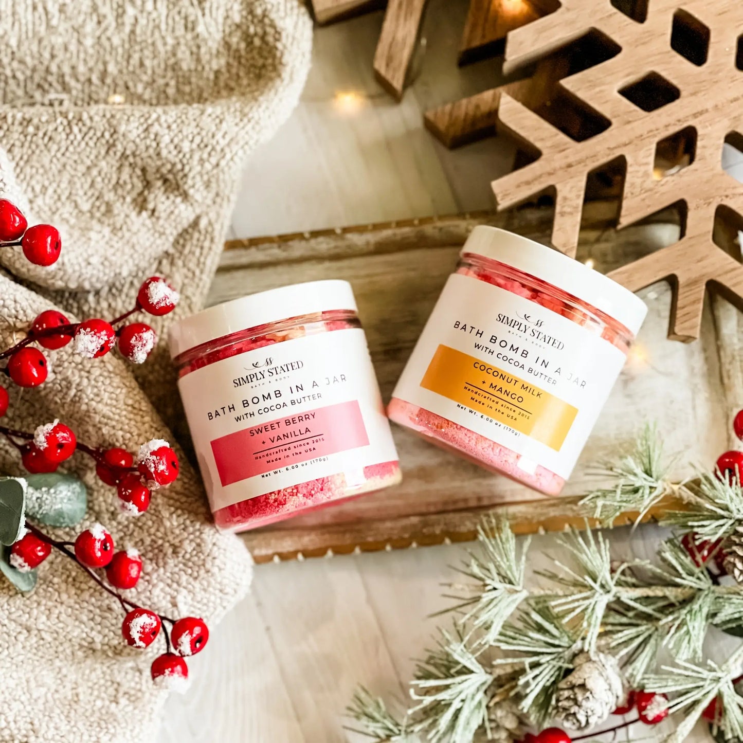 Signature Bath Bomb in a Jar