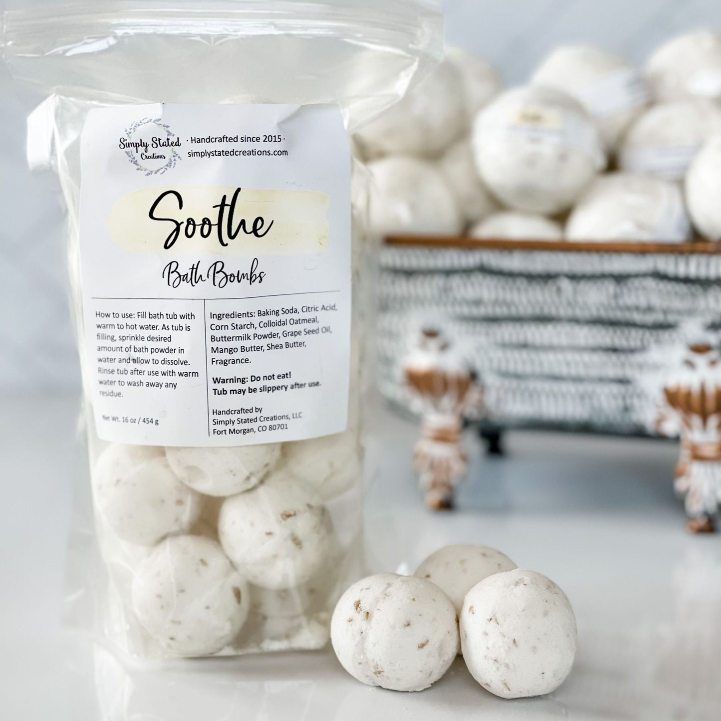 Soothe Bath Bombs