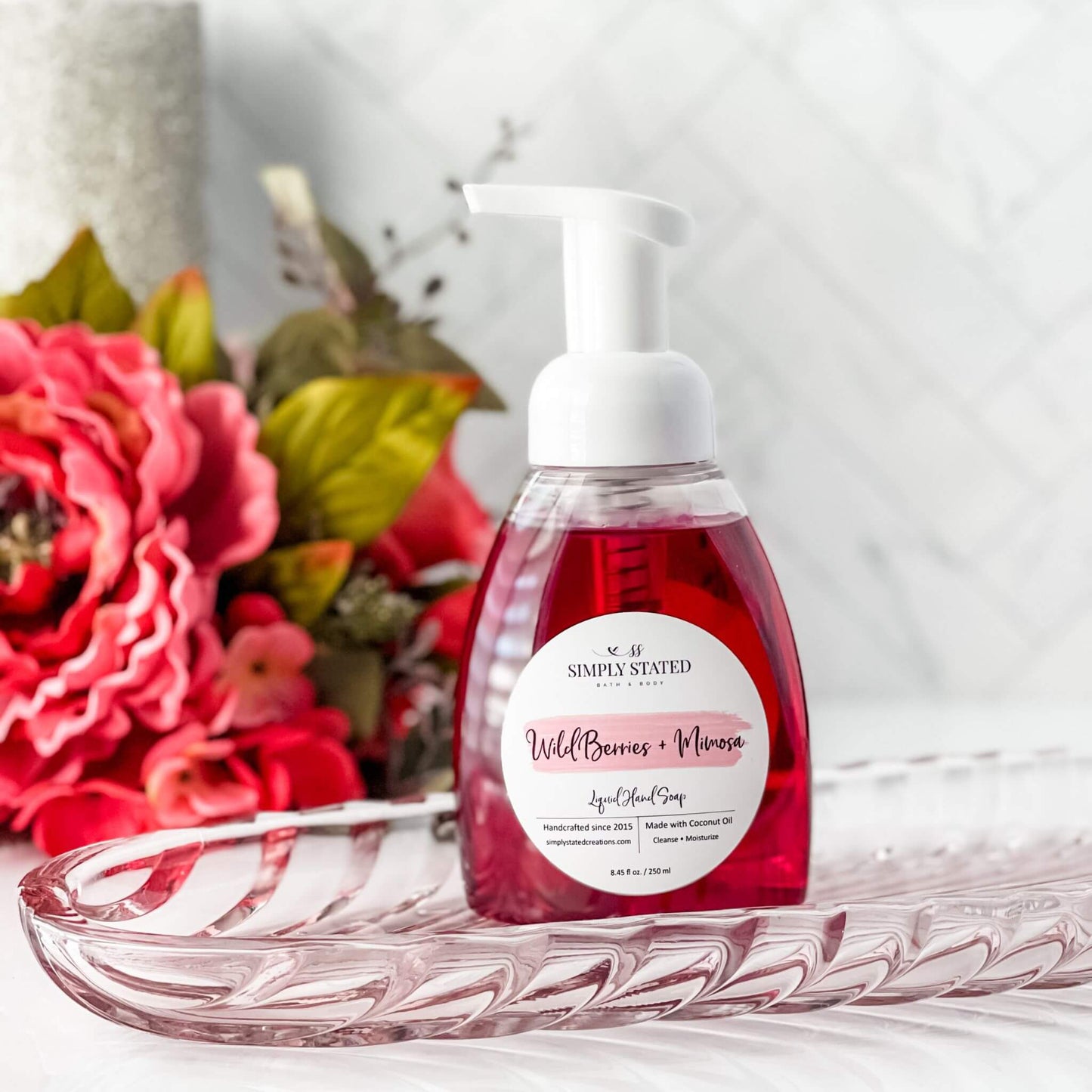 Nourishing Spring Foaming Hand Soap - Amazingly Grace, Orange + Jasmine, Wild Berries + Mimosa