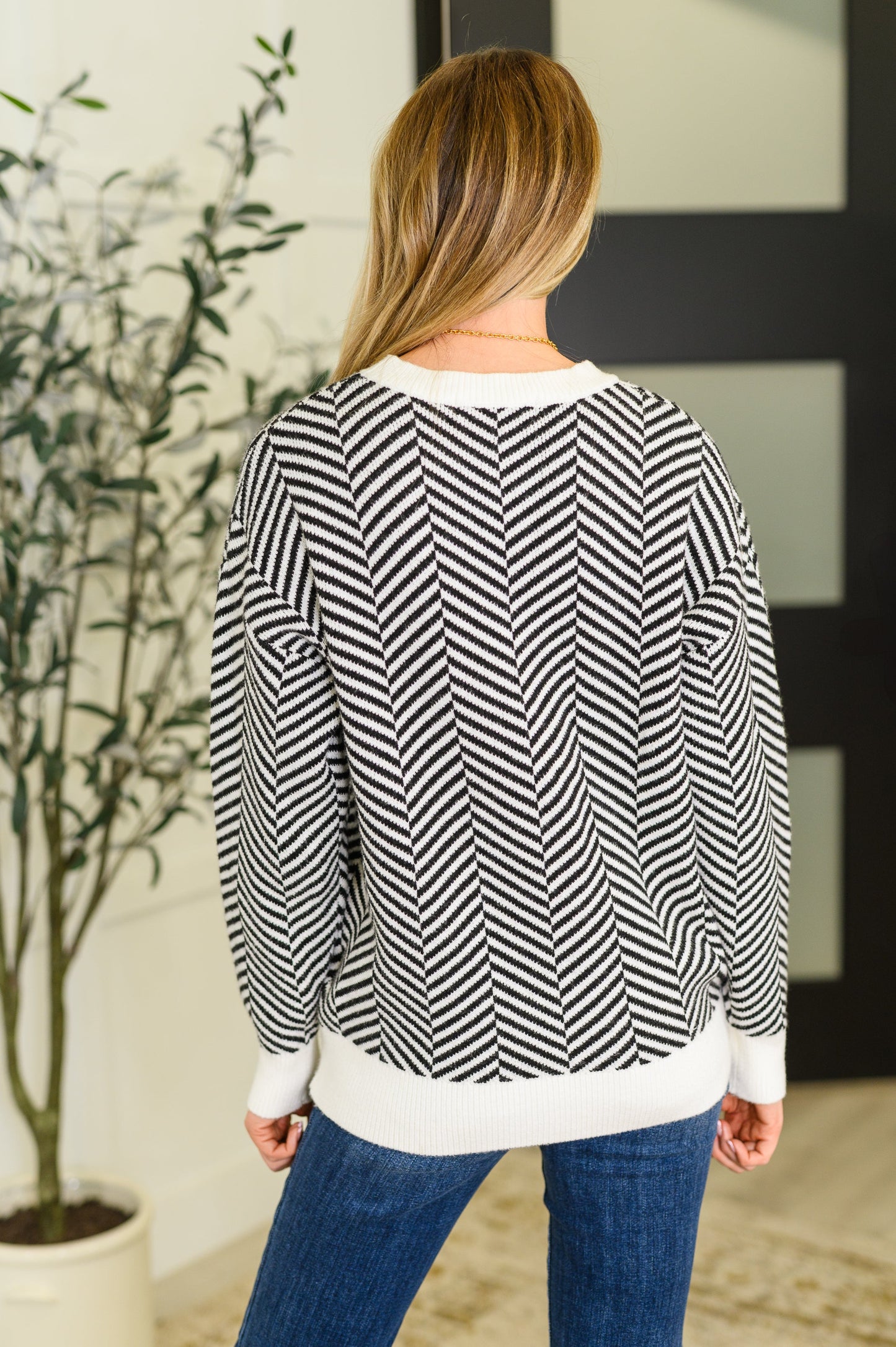 Super Secret Chevron Sweater