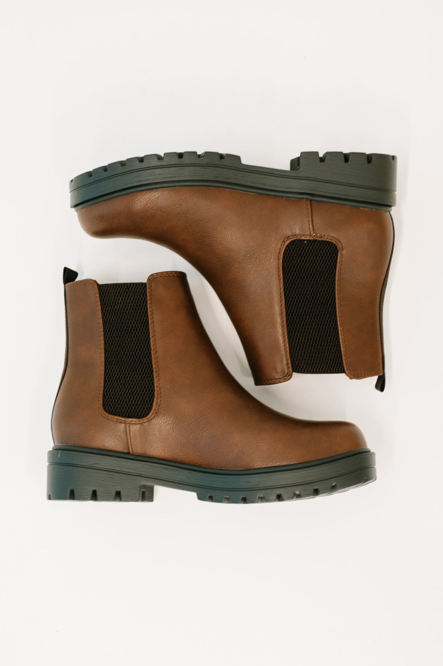 That's Just What They'll Do Paden Chelsea Boots in Brown