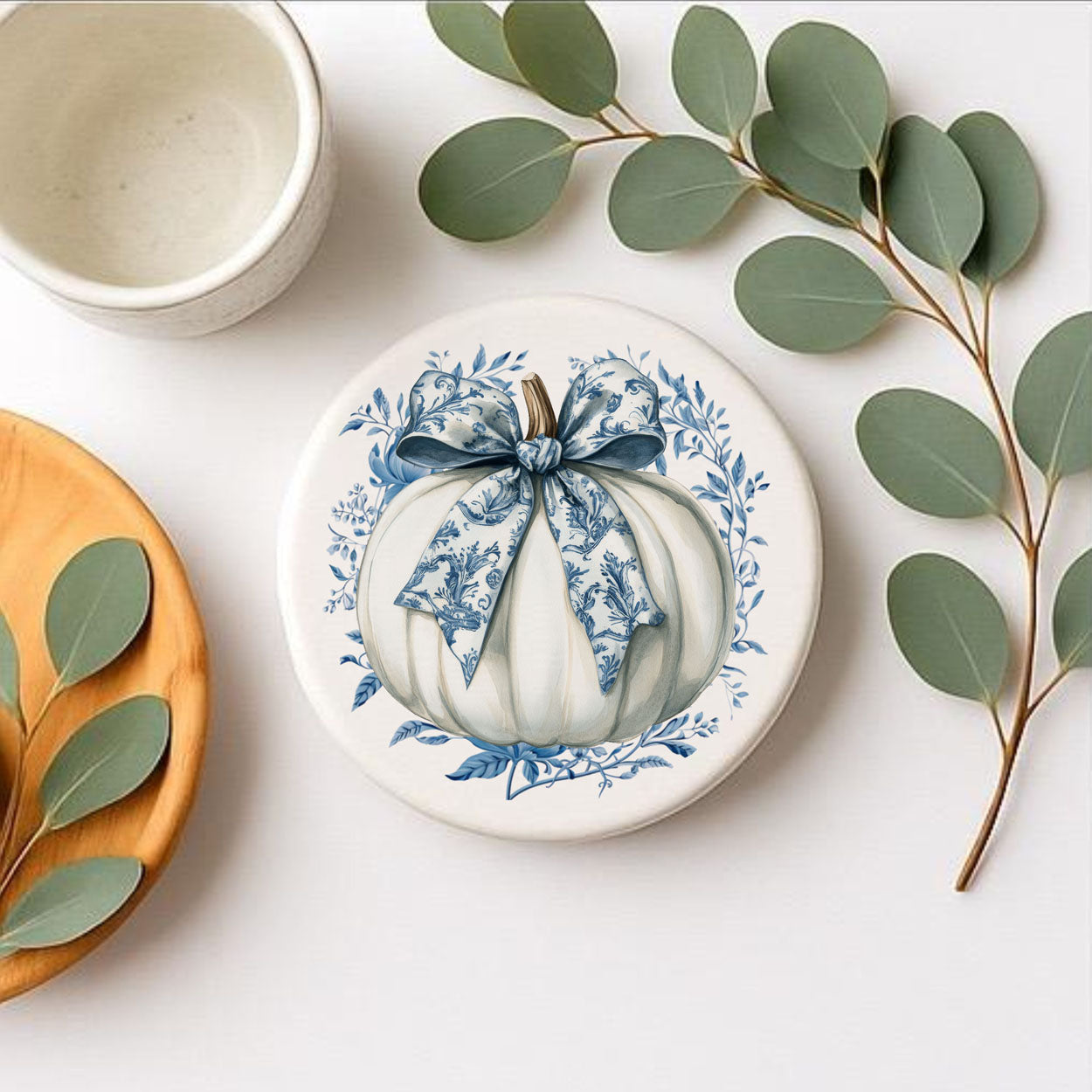 Chinoiserie Halloween Coasters