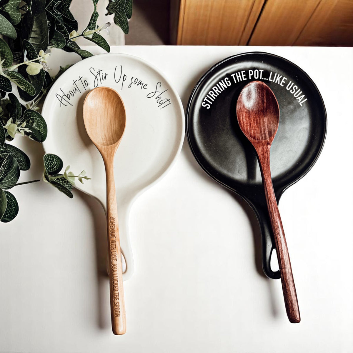 Premium kitchen accessories
Designer spoon rest set
Luxury kitchen gifts
Stylish cooking accessories