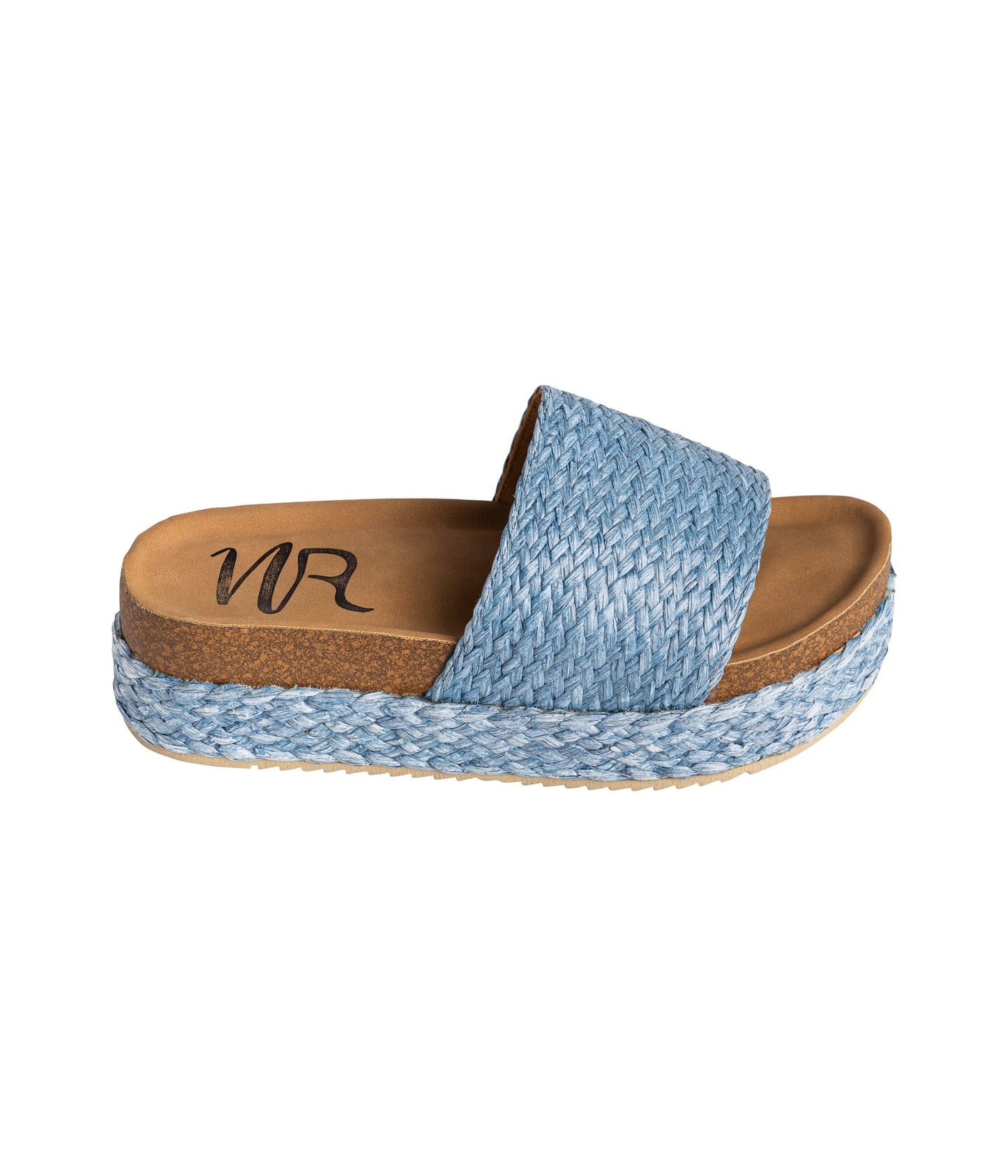 Anna Sandals in Blue