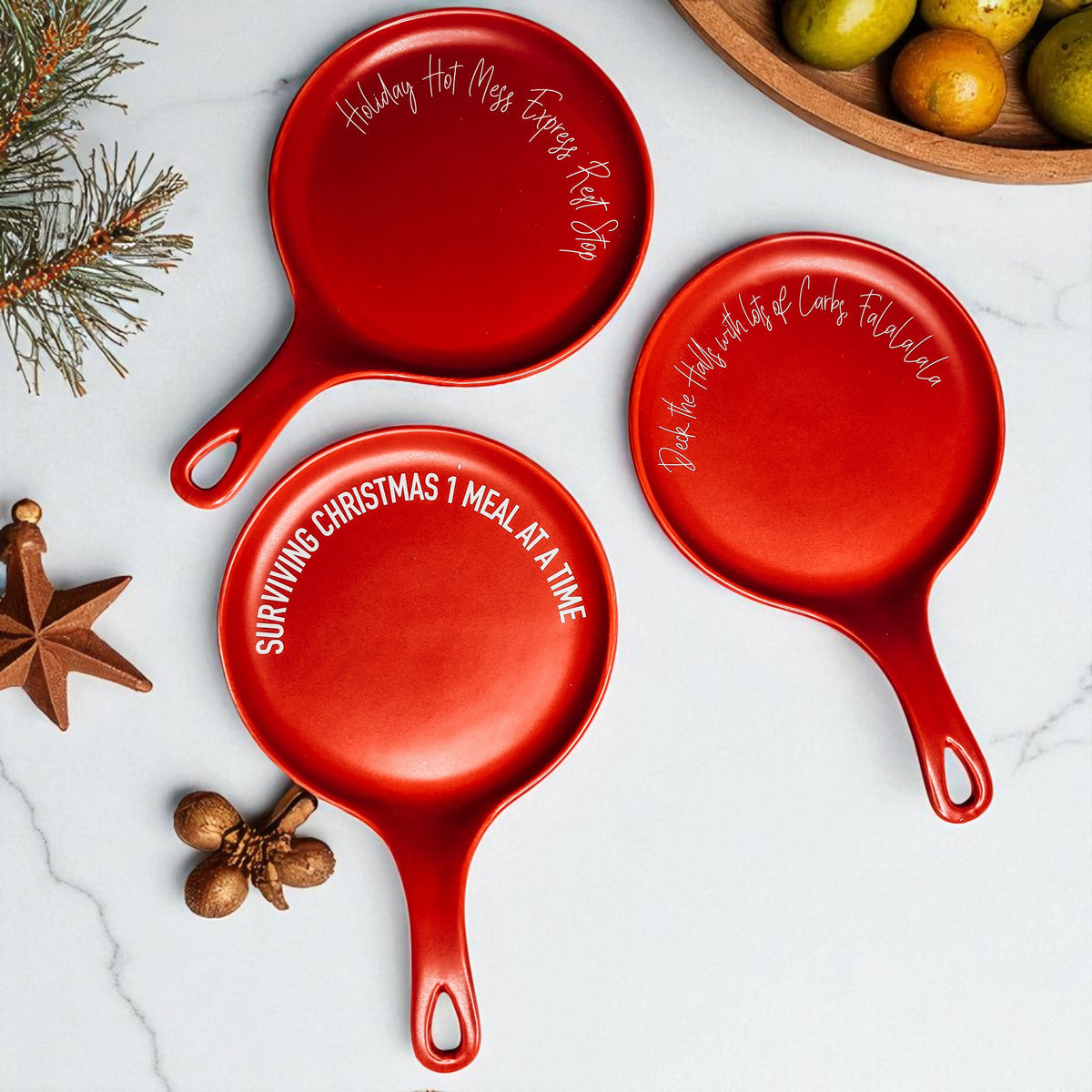 Christmas cooking gift - red holiday spoon rest and wooden spoon set
Holiday cooking station
Christmas counter decor
Cozy kitchen gifts
Winter entertaining