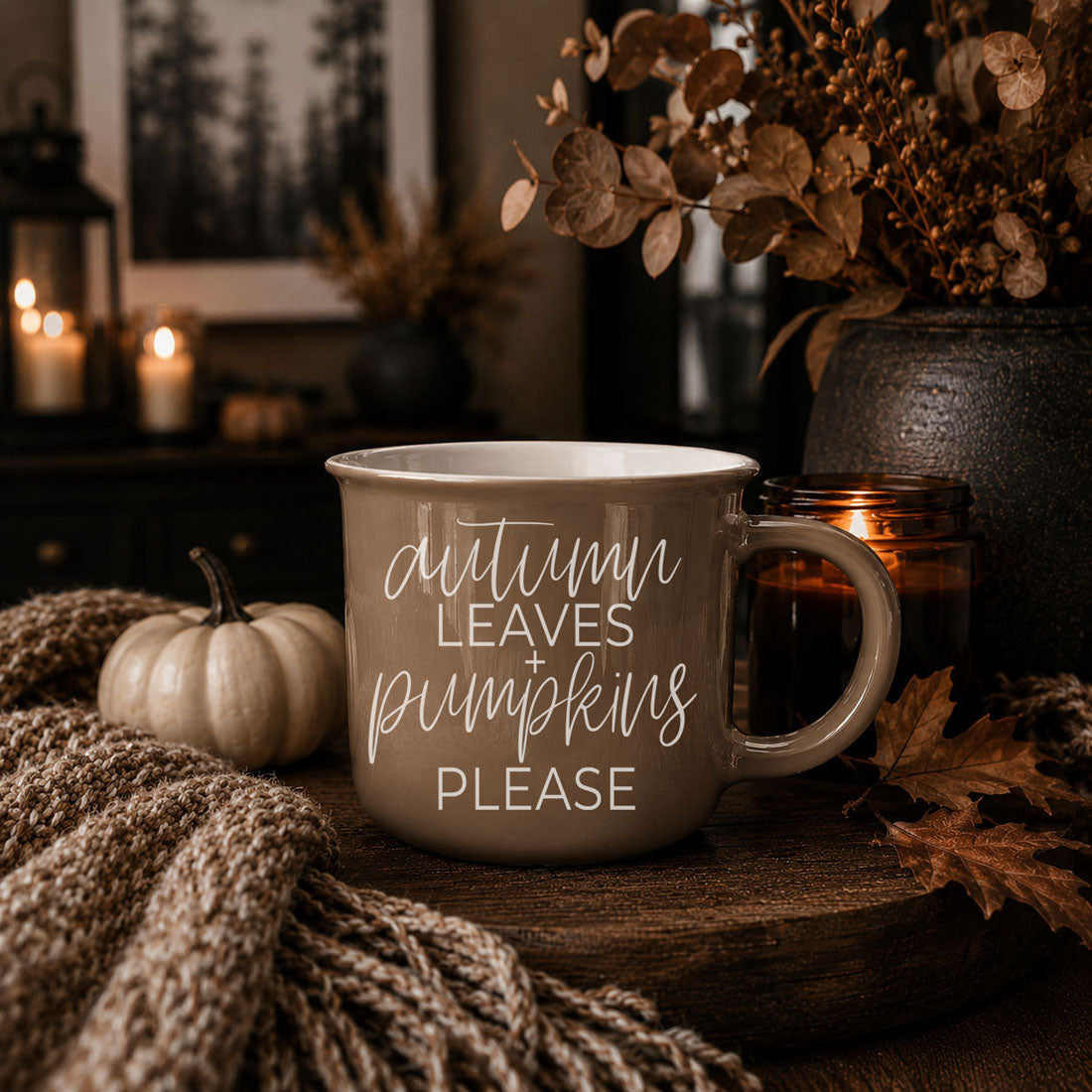 Autumn Leaves Mug