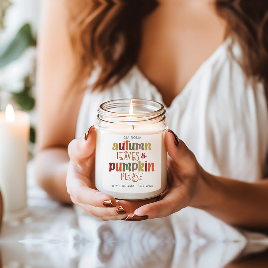 Pumpkin Spice Candles wholesale, Pumpkin Scented Candles Soy for Sale