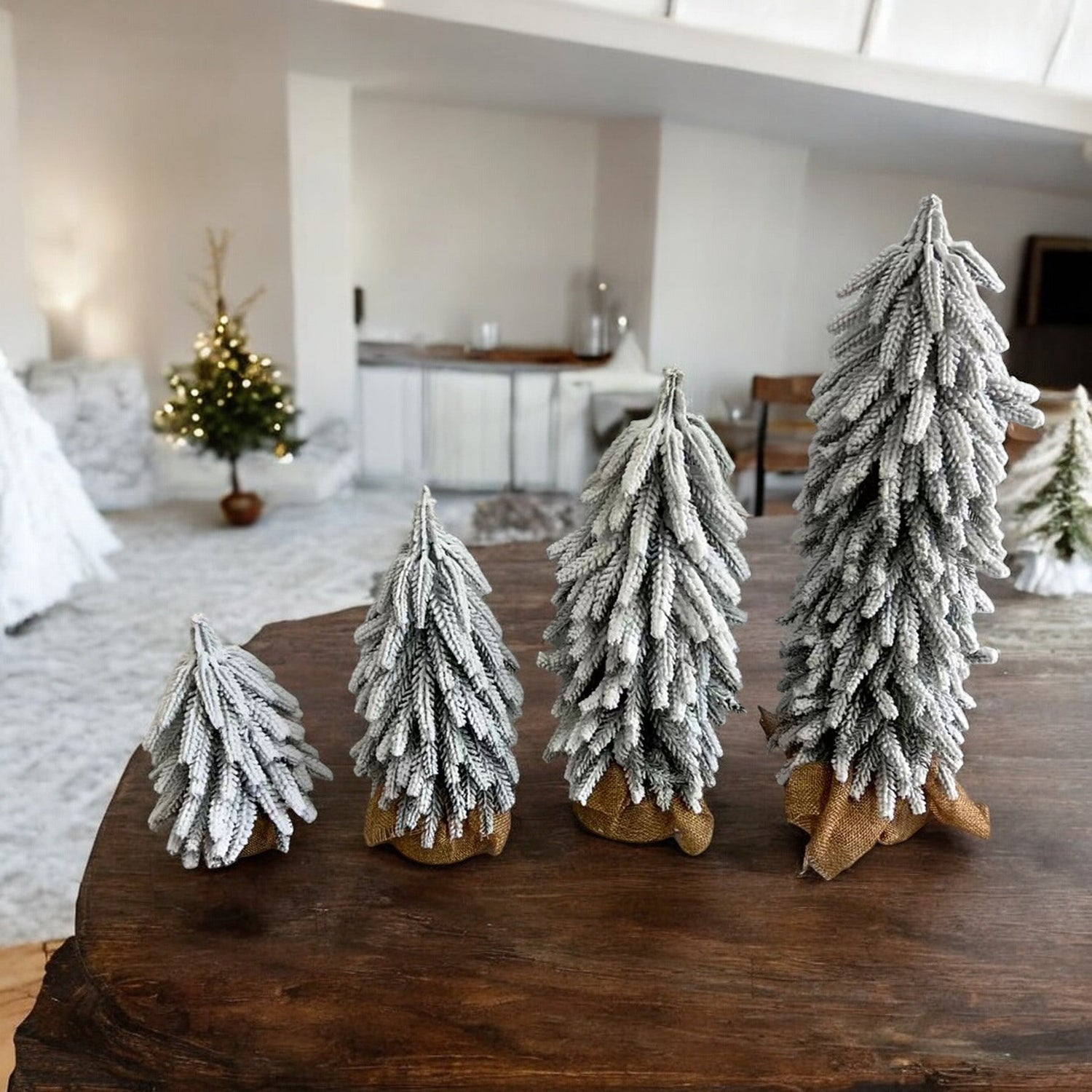 Handmade Christmas Decorations for mantle or tabletop