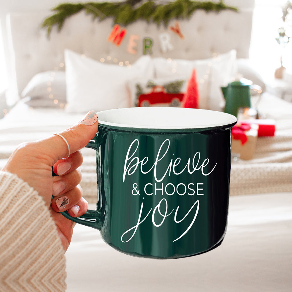 Believe & Joy Mug