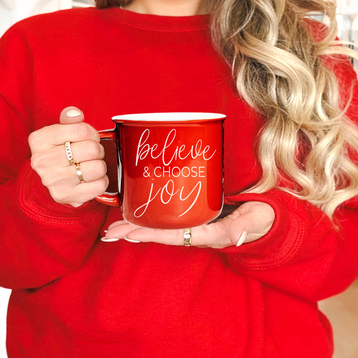 Believe & Joy Mug