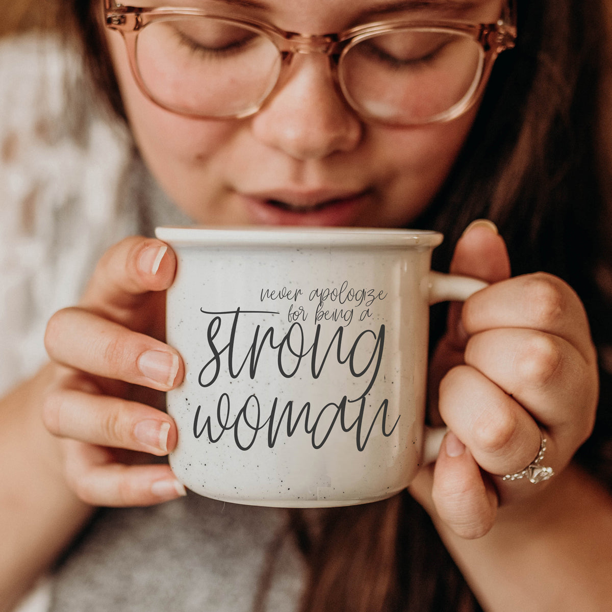 Strong Woman Coffee Mugs, Women Empowerment Gift