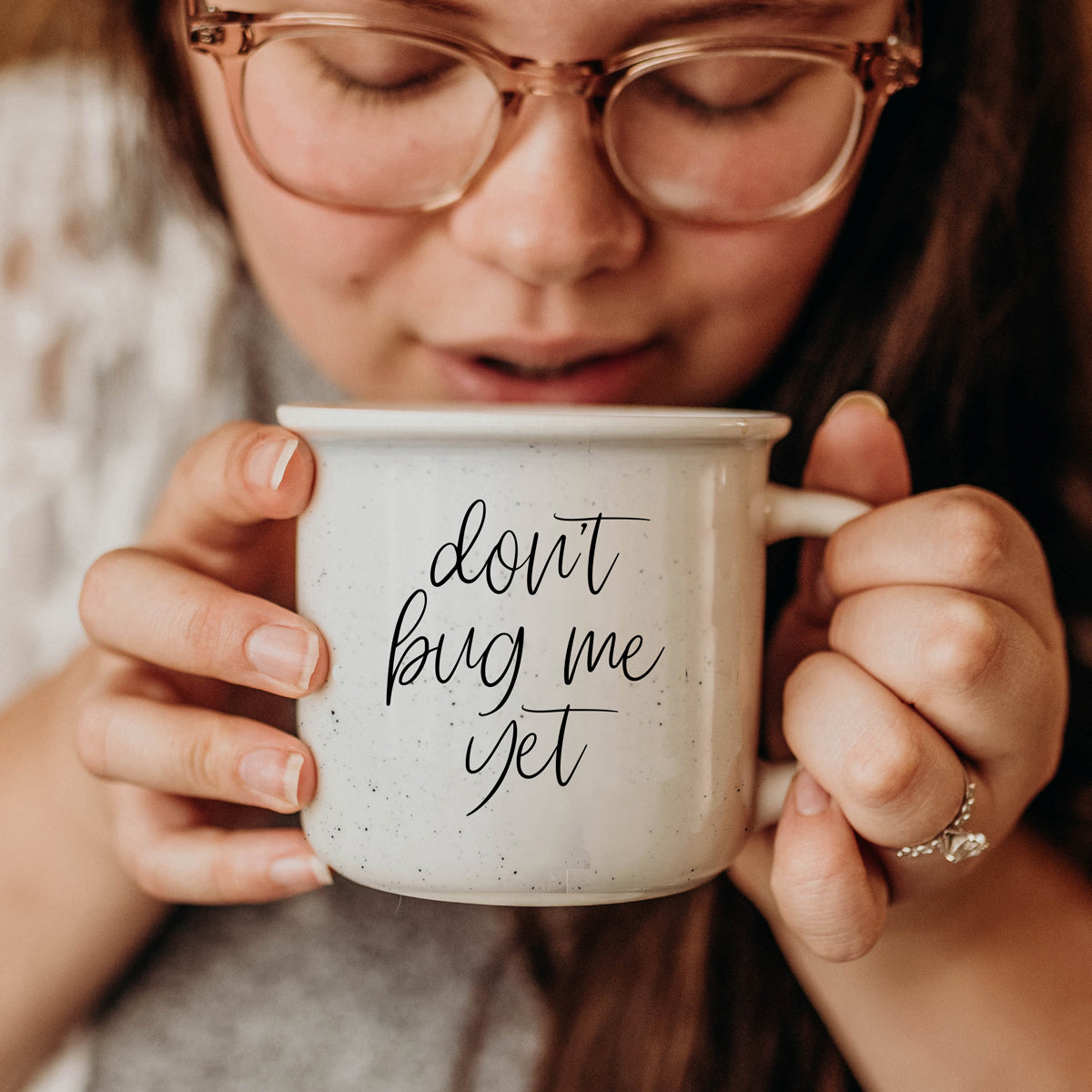 Coffee Mugs With Funny Quotes - Don't Bug Me Yet