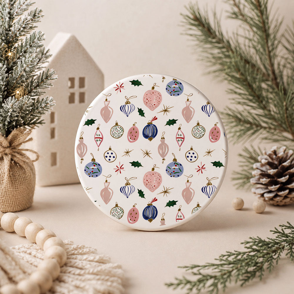 Christmas ornament ceramic coaster
Holiday ornament print drink coaster
Vintage ornament Christmas decor
Blue ornament Christmas coaster
sister Christmas gift ideas
Christmas gift for sister in law
thoughtful friend Christmas gift
friendship Christmas gift
holiday gifts for girlfriends
cozy gifts for women friends
cute Christmas surprise gift
inexpensive friendship gift