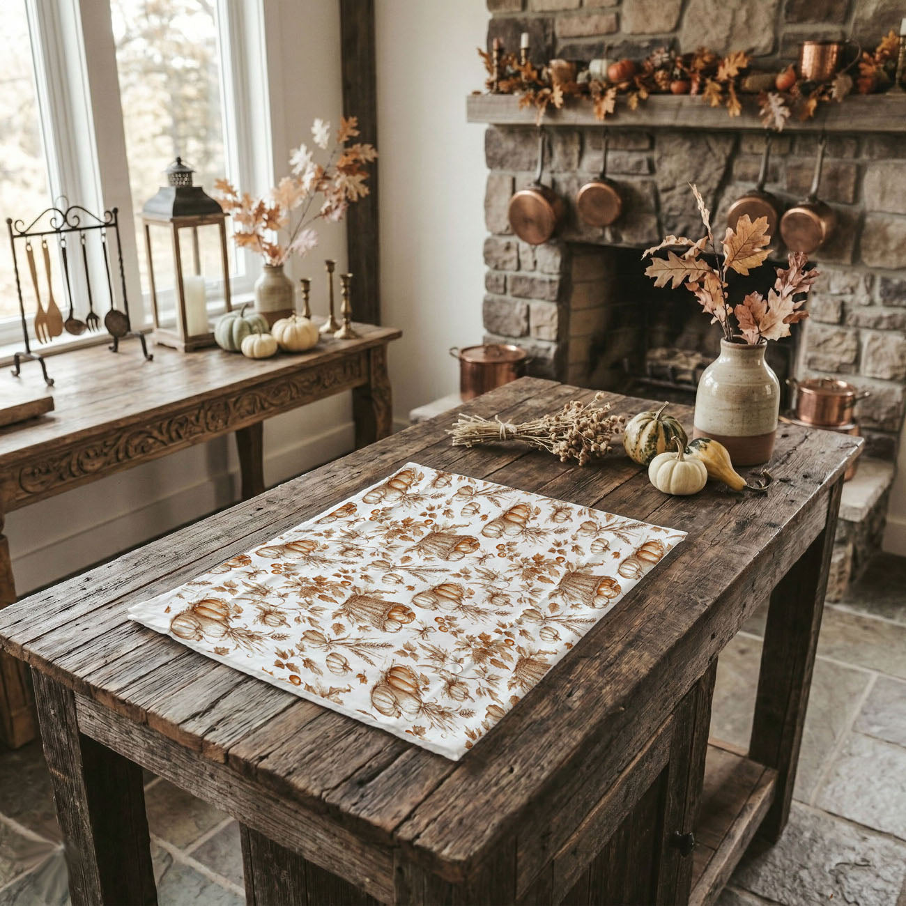 seasonal fall kitchen towel with pumpkin baskets
pumpkin themed flour sack towel for thanksgiving cooking
neutral fall pumpkin towel for coffee bar decor
autumn housewarming gift pumpkin print kitchen towel
pumpkin spice kitchen decor towel with harvest design
elegant pumpkin and leaf pattern fall dish towel