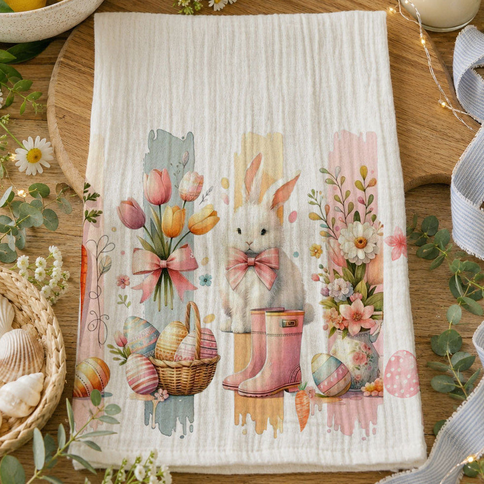 Artist kitchen decor watercolor Easter towel bunny
Spring garden party kitchen towel watercolor bunny art
Watercolor bunny lover gift Easter kitchen towel
