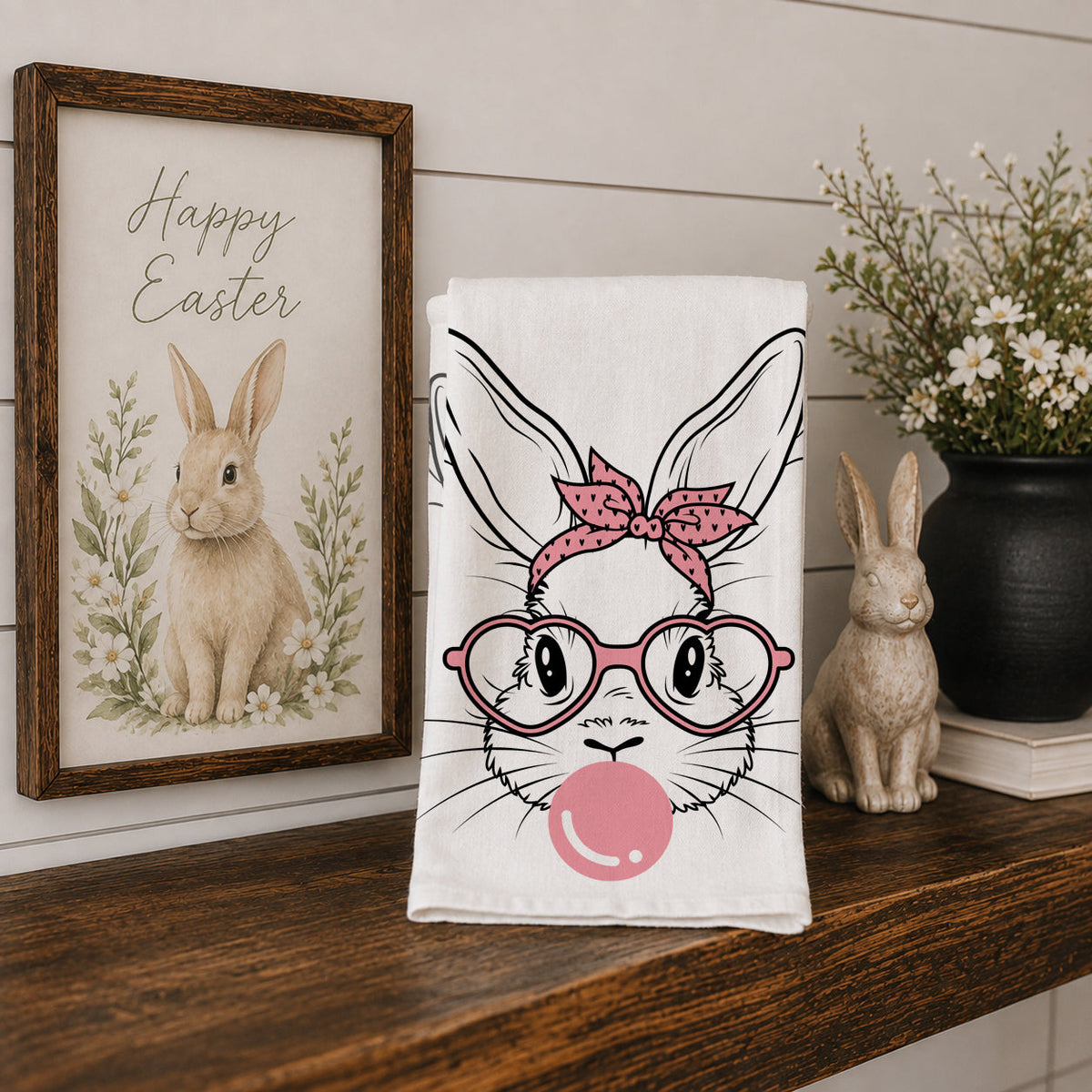 Bunny with glasses and bubble gum tea towel
Bunny with heart shaped glasses kitchen towel
Cute bunny with oversized glasses tea towel
Easter rabbit wearing glasses kitchen towel
Nerdy bunny Easter tea towel
Funny bunny with glasses kitchen towel
Sassy Easter bunny kitchen towel
Playful bunny tea towel for spring
Quirky Easter rabbit kitchen towel
Cute quirky bunny kitchen decor
Whimsical rabbit blowing bubble gum towel
Bubblegum bunny kitchen decor