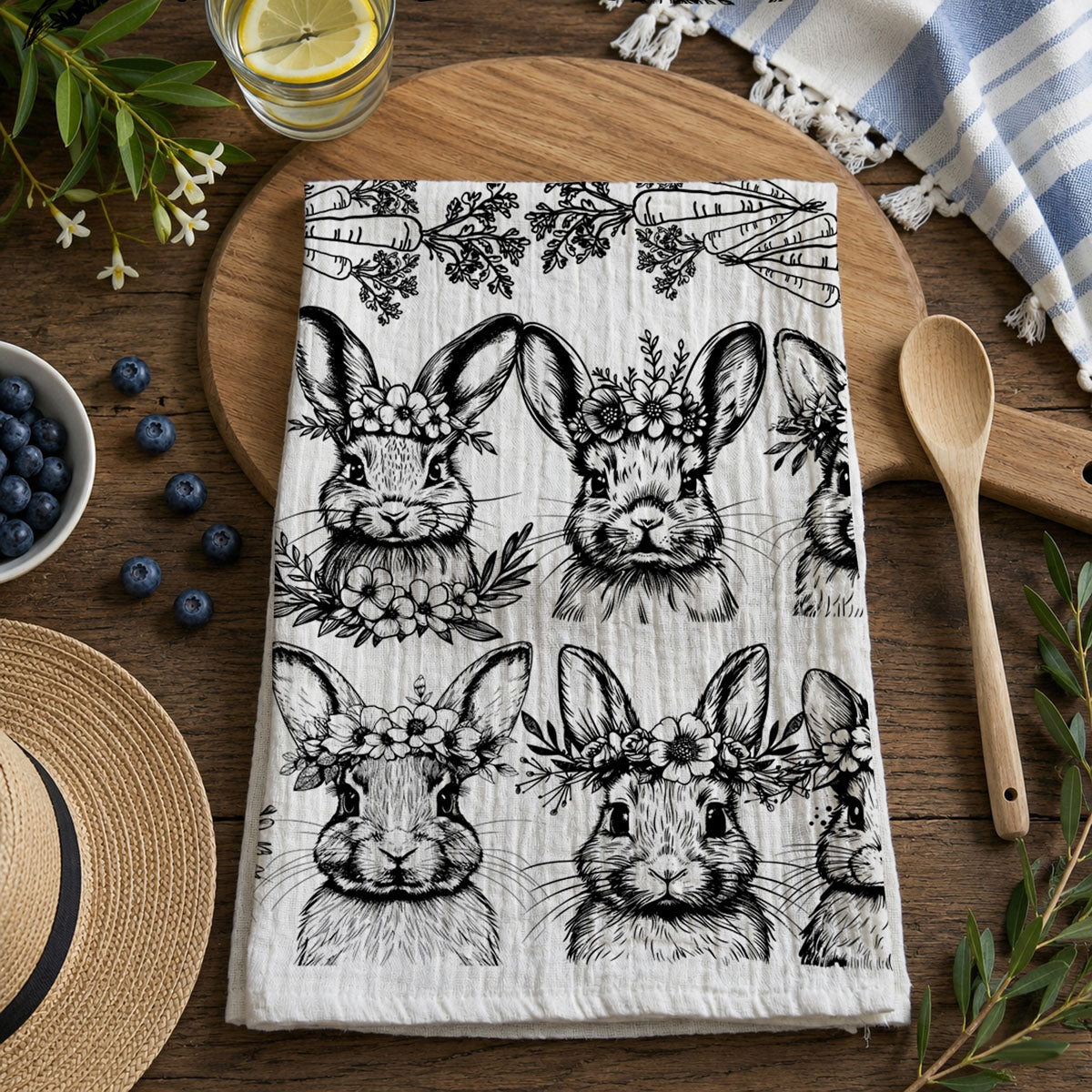 B&W Bunnies