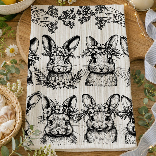 B&W Bunnies