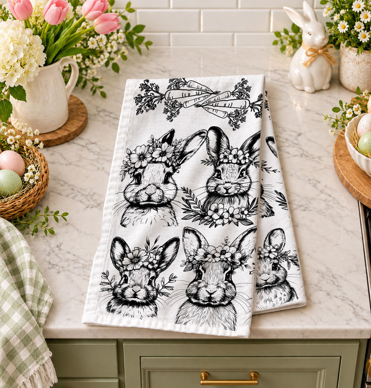 B&W Bunnies