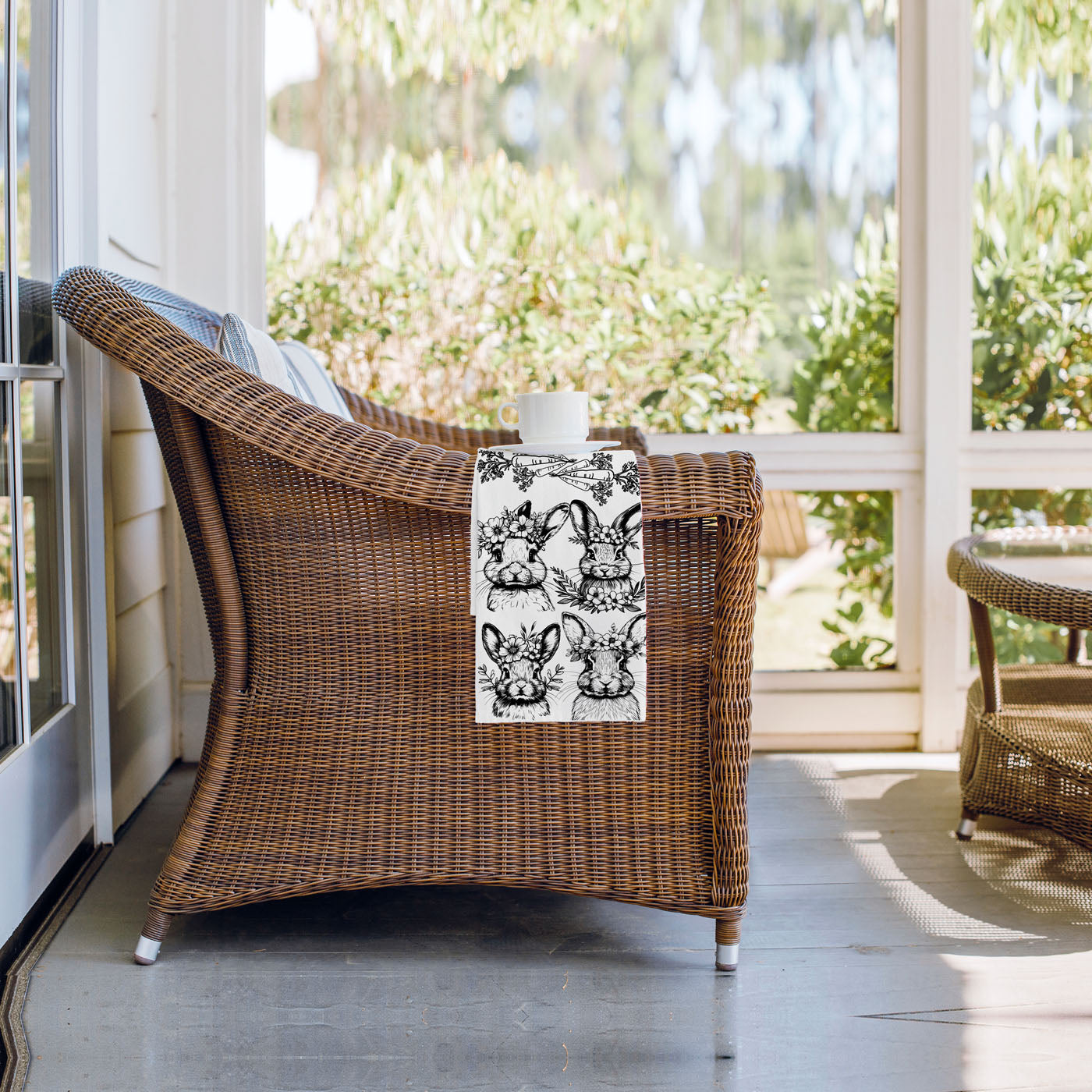 Vintage country bunny kitchen towel black white carrot
Shabby farmhouse bunny dish towel botanical floral Easter
Cottagecore aesthetic bunny kitchen towel vintage spring
French farmhouse bunny towel black white botanical Easter