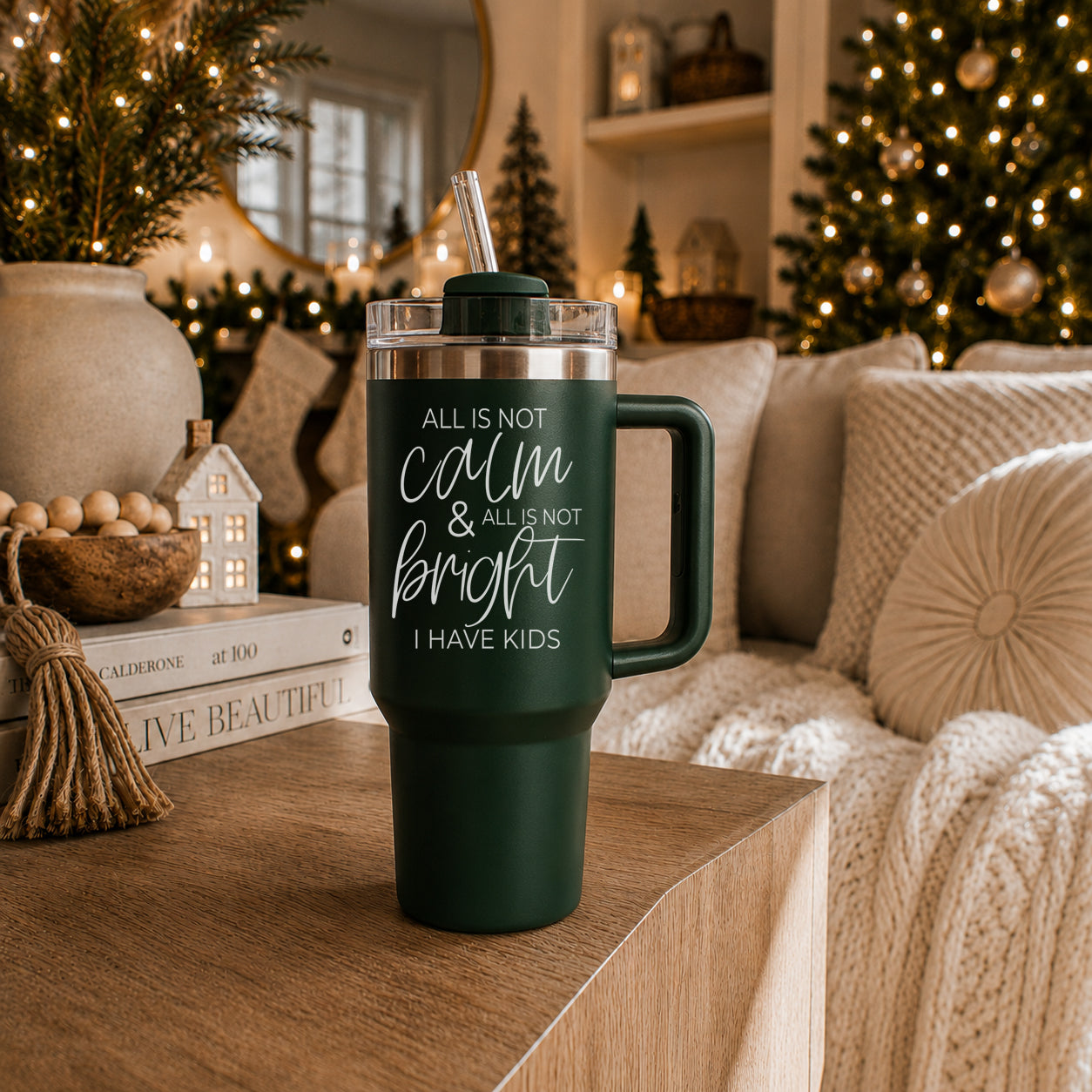 Funny Christmas mom tumbler - all is not calm and all is not bright I have kids 40oz
Christmas mom gift tumbler red green - all is not calm all is not bright I have kids
Holiday gift for mom 40oz tumbler - all is not calm and all is not bright I have kids
Christmas present mom tumbler - all is not calm all is not bright I have kids 40oz