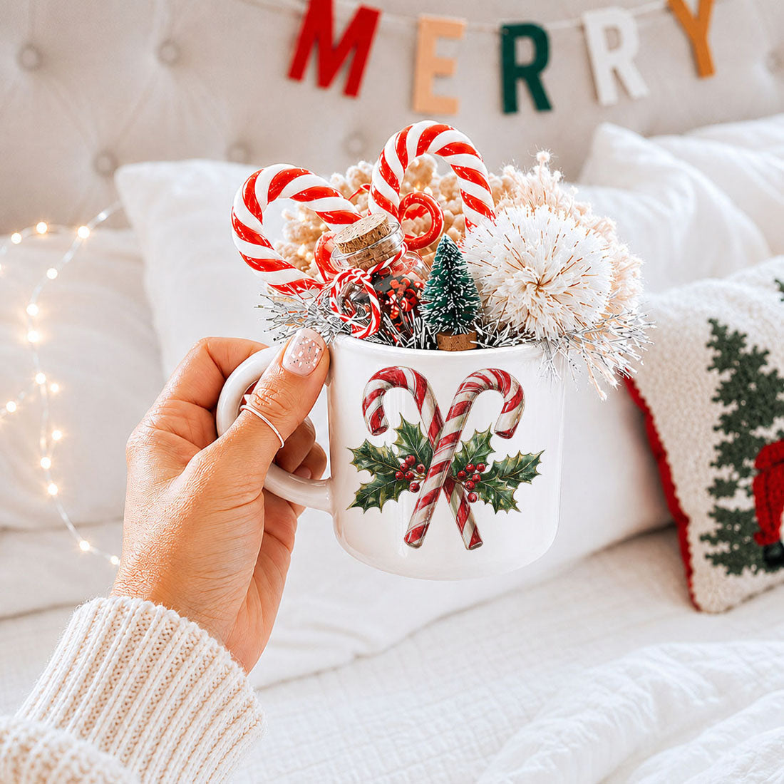 Candy cane mug for cheerful holiday decor
Christmas mug with holiday inspired candy cane artwork
Holiday mug with candy cane visual for festive gifting
Candy cane mug for Christmas product listing alt text
Christmas ceramic mug with holiday candy cane illustration
Candy cane mug with festive holly berry design
Holiday coffee mug for Christmas cocoa and coffee
Candy cane mug for joyful winter sipping