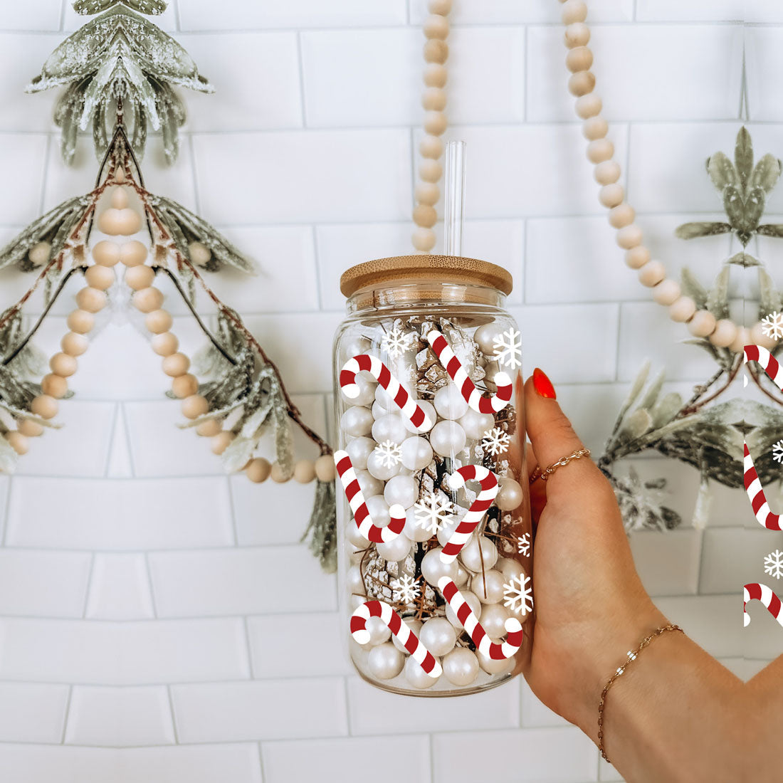 Candy Cane decor for Christmas