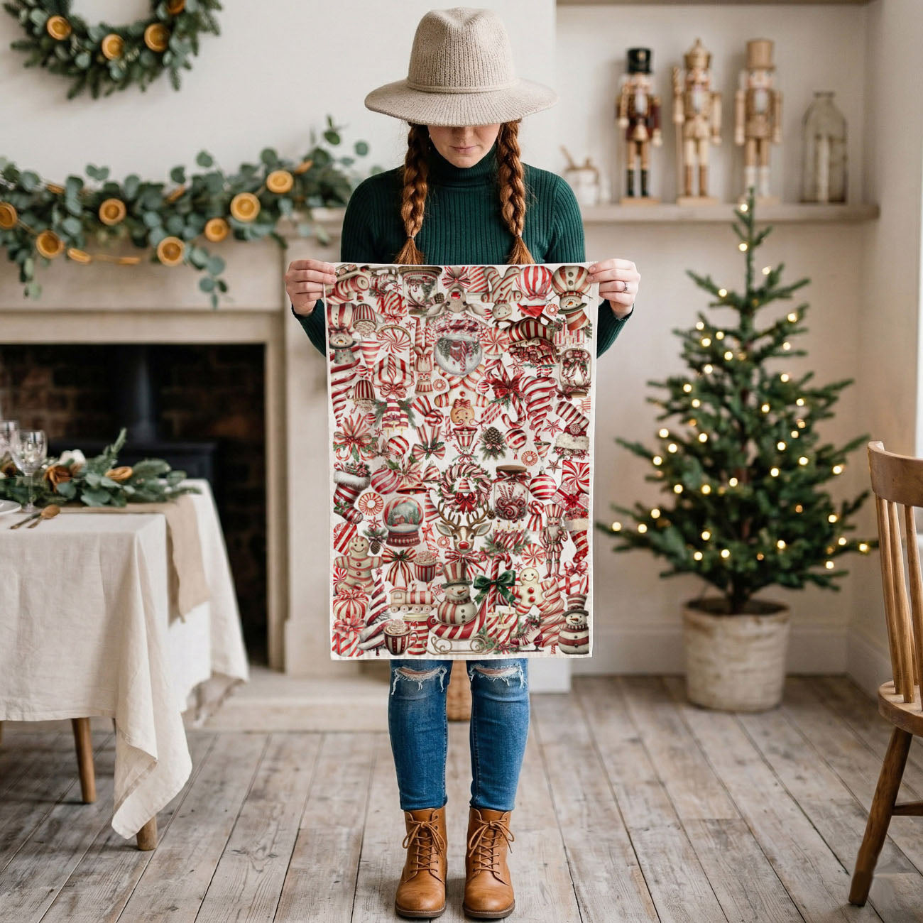 holiday winter kitchen towel cozy seasonal home decor
festive winter kitchen styling towel christmas theme
winter kitchen decor towel red white holiday aesthetic
seasonal winter christmas towel festive kitchen decor