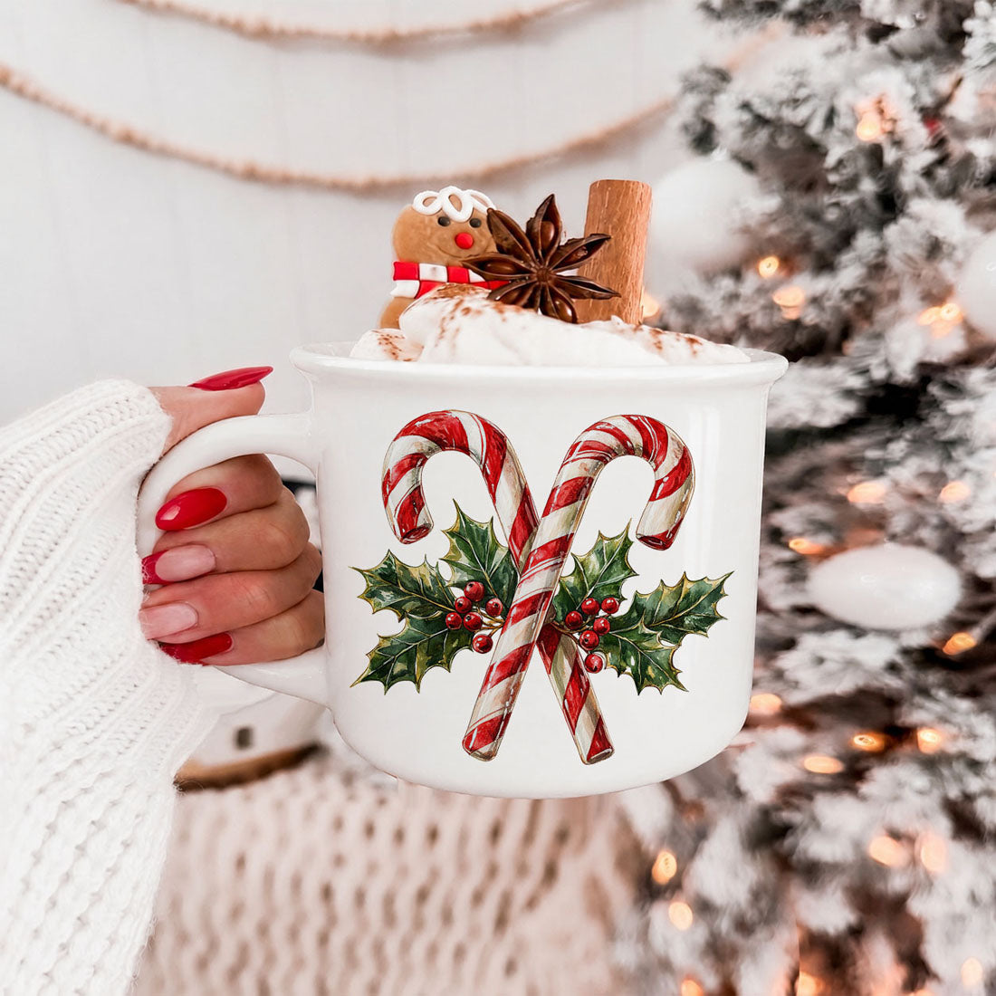 Candy Cane Christmas Mug | Festive Holiday Coffee Cup | Ceramic Hot Cocoa Mug
Christmas Candy Cane Coffee Mug | Cute Holiday Drinkware Gift
Festive Christmas Ceramic Mug | Peppermint Holiday Coffee Cup
Candy Cane Holiday Mug | Christmas Coffee Bar Decor & Cocoa Cup
Classic Christmas Mug | Red White Candy Cane Ceramic Coffee Cup
Cute Christmas Coffee Mug For Women | Holiday Gift & Stocking Stuffer