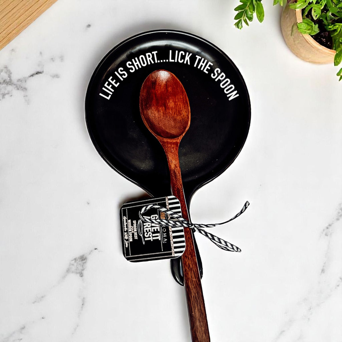 Kitchen decor with sayings
Cooking quote accessories
Baking lover gifts