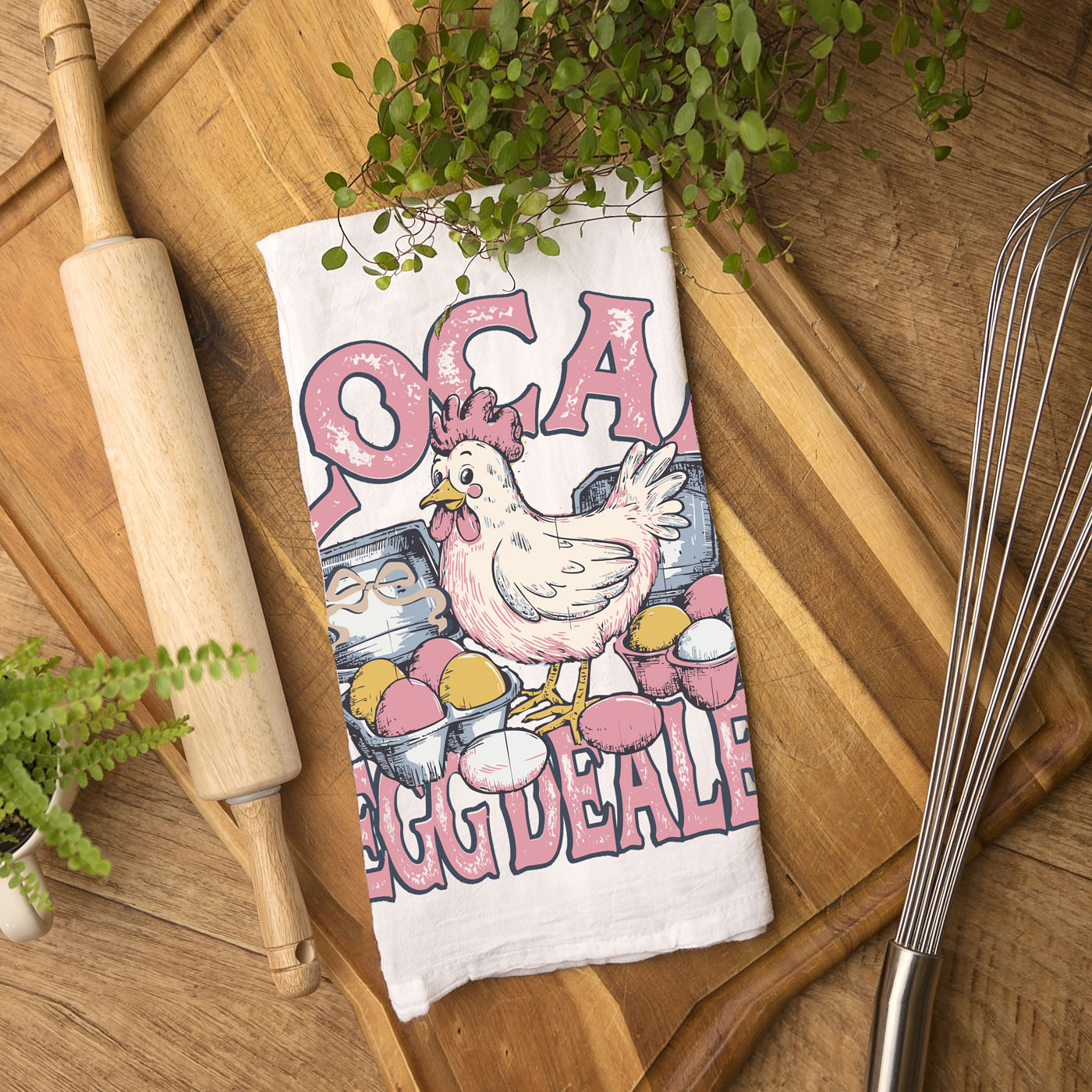 Farm woman humor kitchen towel chicken egg dealer
Chicken enthusiast Easter towel egg dealer spring
Rural living gift kitchen towel chicken eggs humor
Farm stand owner Easter towel chicken egg dealer
funny easter towel wholesale
spring boutique towel farmhouse decor