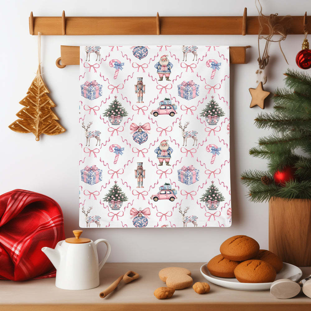 Christmas home decor kitchen accessories towels
Seasonal kitchen towels Christmas Santa pattern