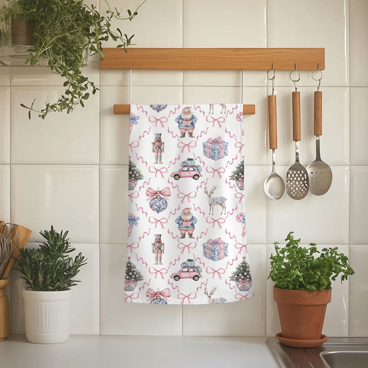 Holiday hostess gift kitchen towels elegant
Christmas stocking stuffer kitchen towels
Holiday kitchen gift set towels cotton