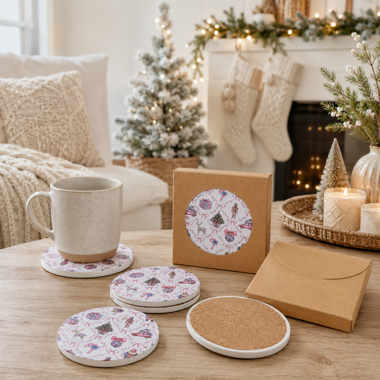 Christmas Coasters