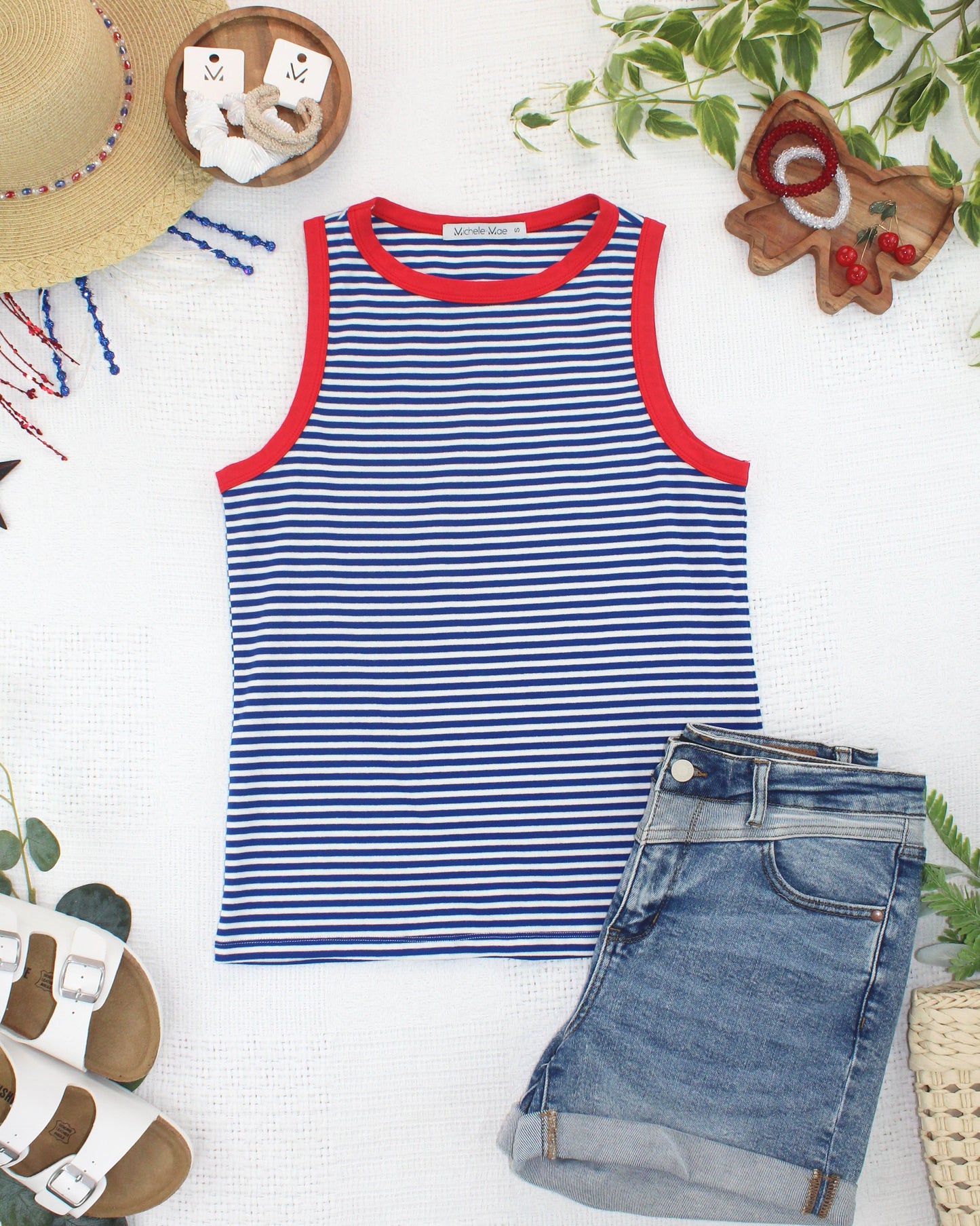 IN STOCK Classic Tank - Patriotic Stripes