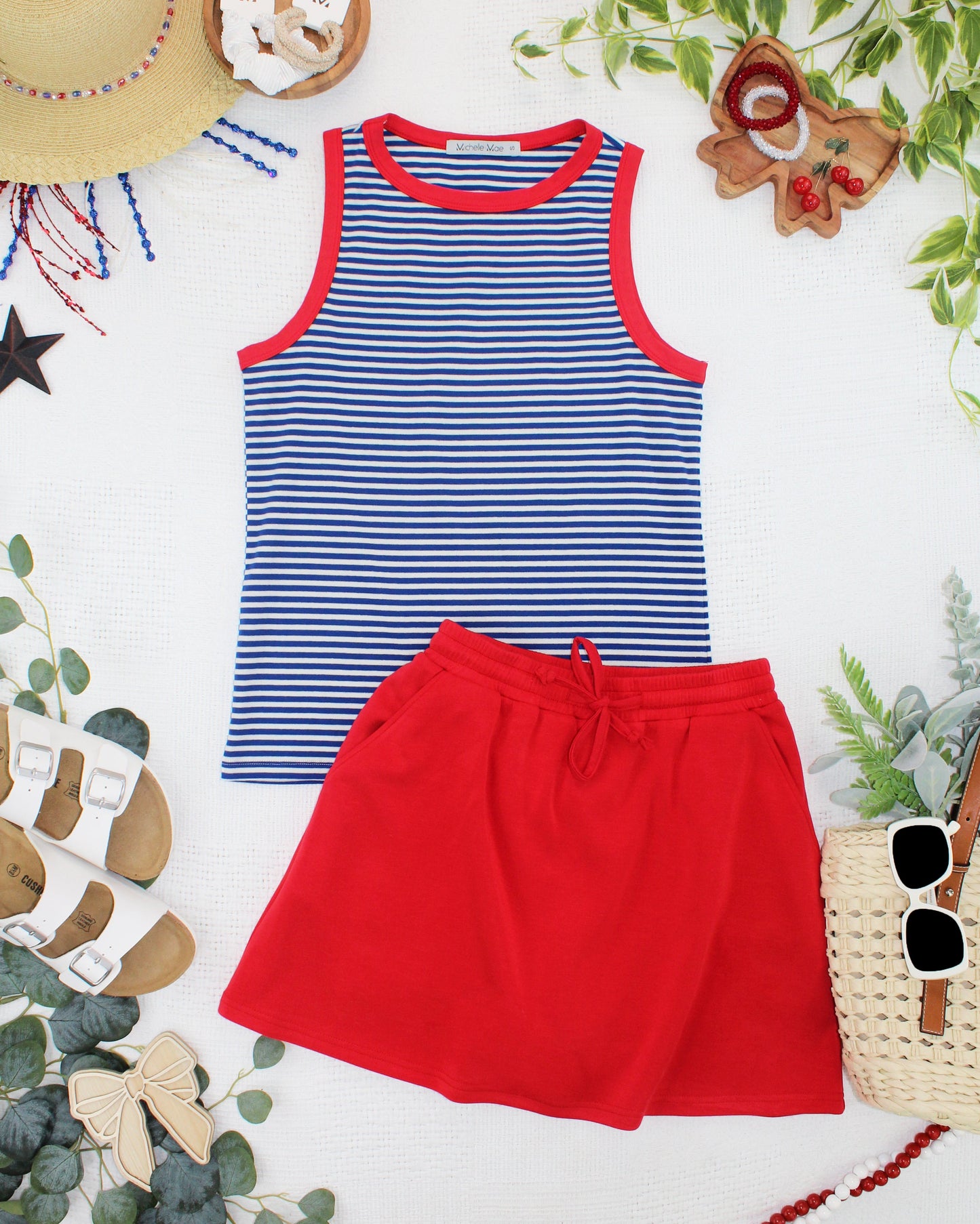 IN STOCK Classic Tank - Patriotic Stripes