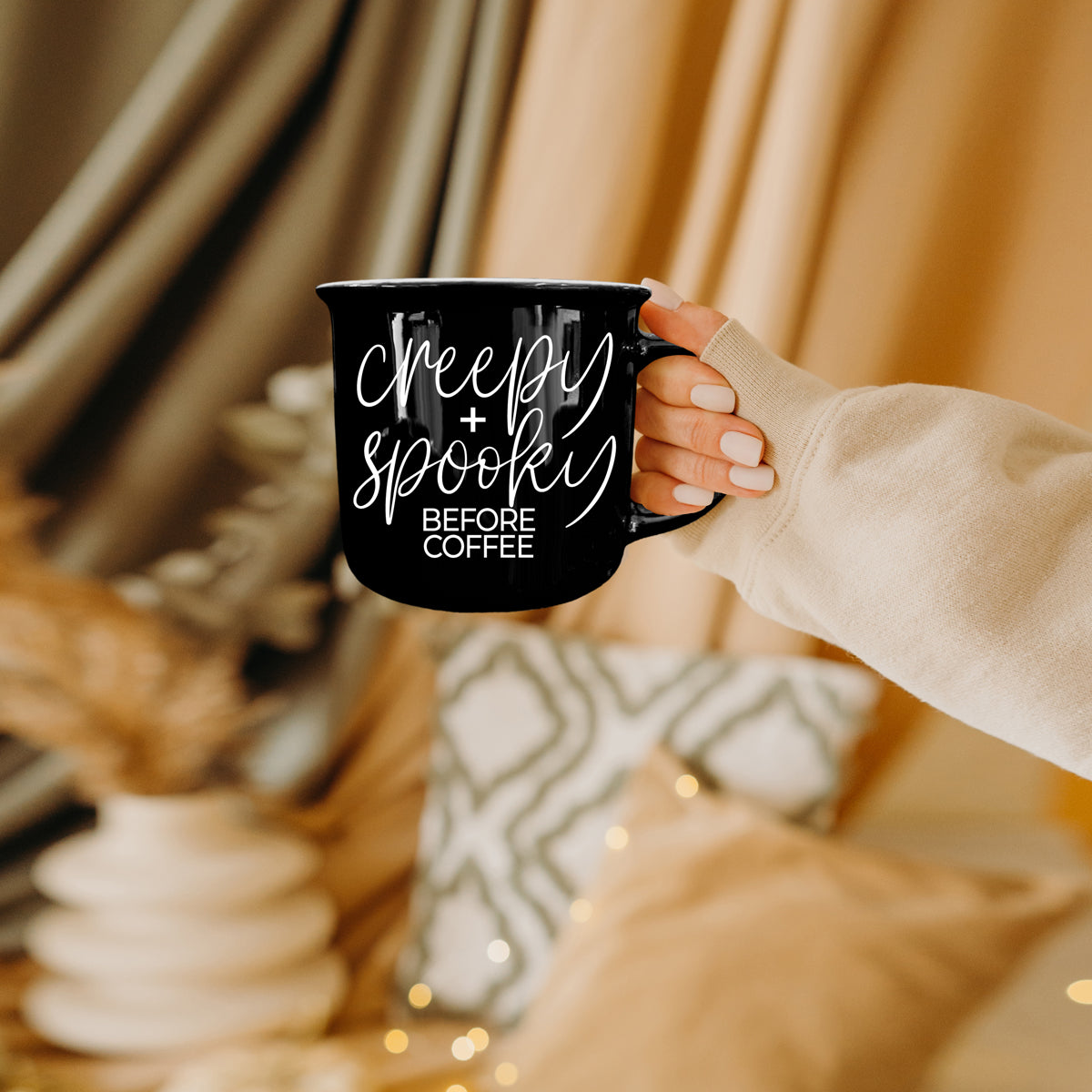 Halloween coffee collection
Spooky season mugs
Creepy coffee set
Halloween drinkware series