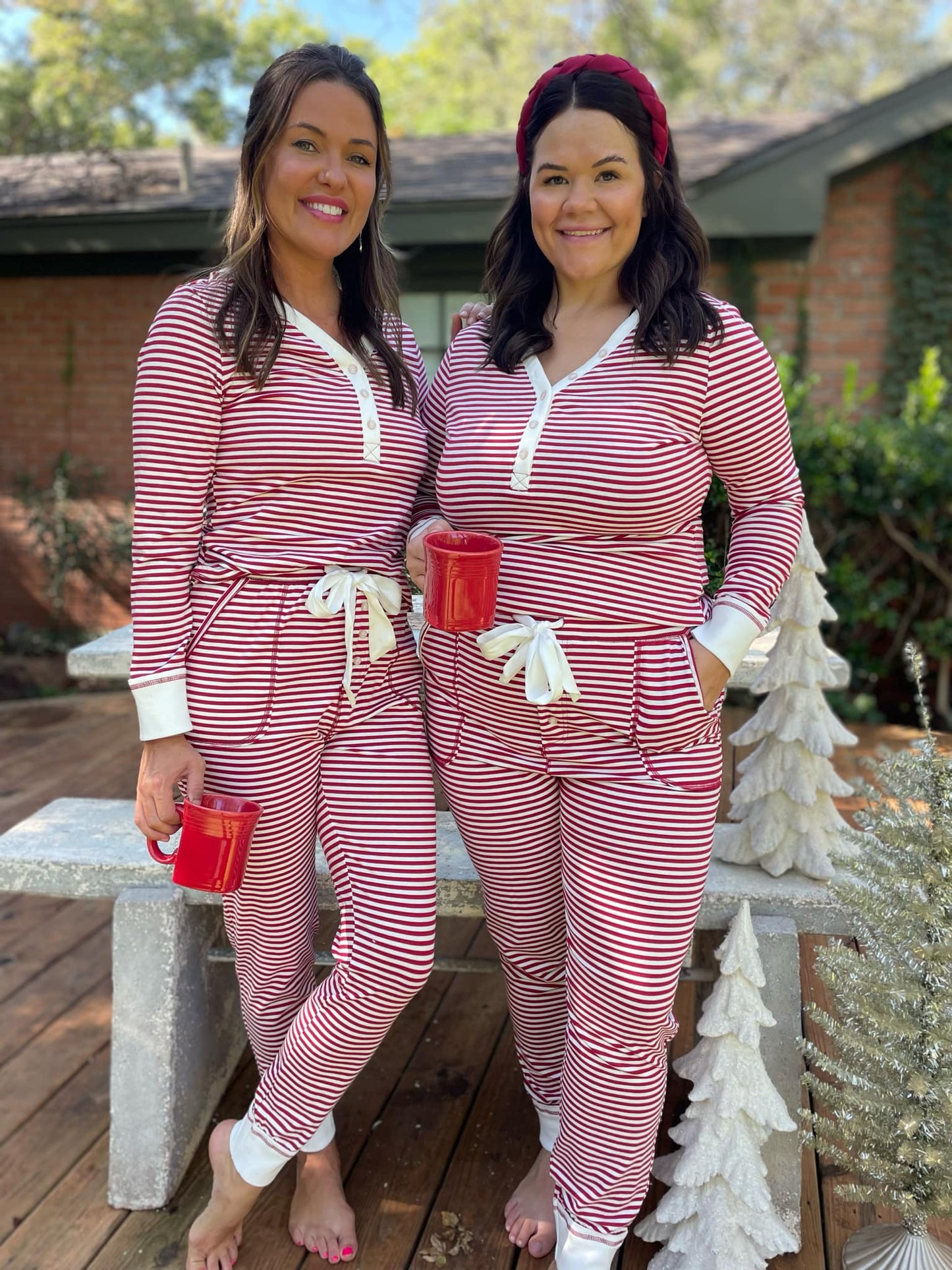 PREORDER: Candy Striped Pajama Pants Set