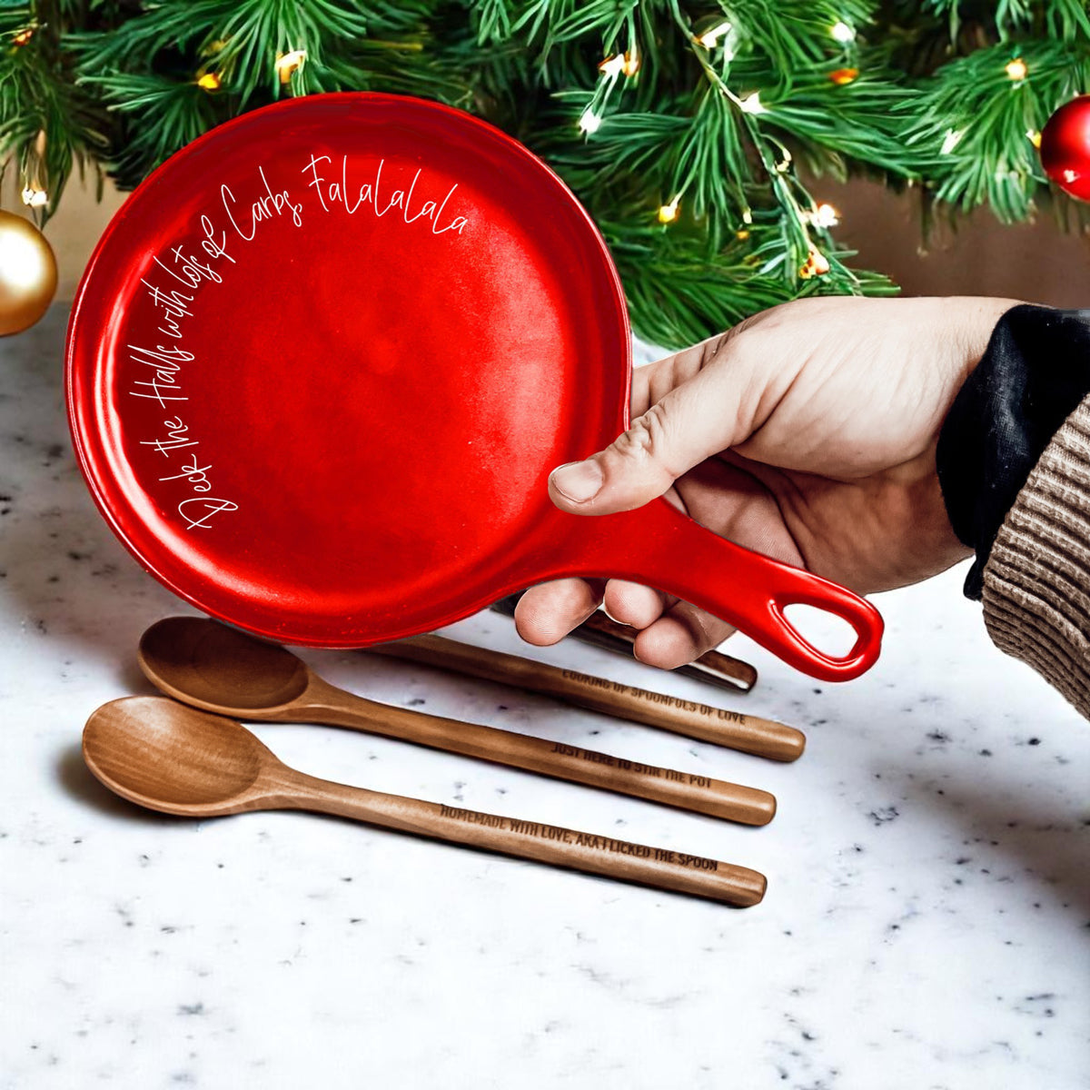 Christmas kitchen decor spoon rest - red mini frying pan style
Christmas host gift
Winter kitchen decor
Free shipping over 75
Holiday gifts under 50