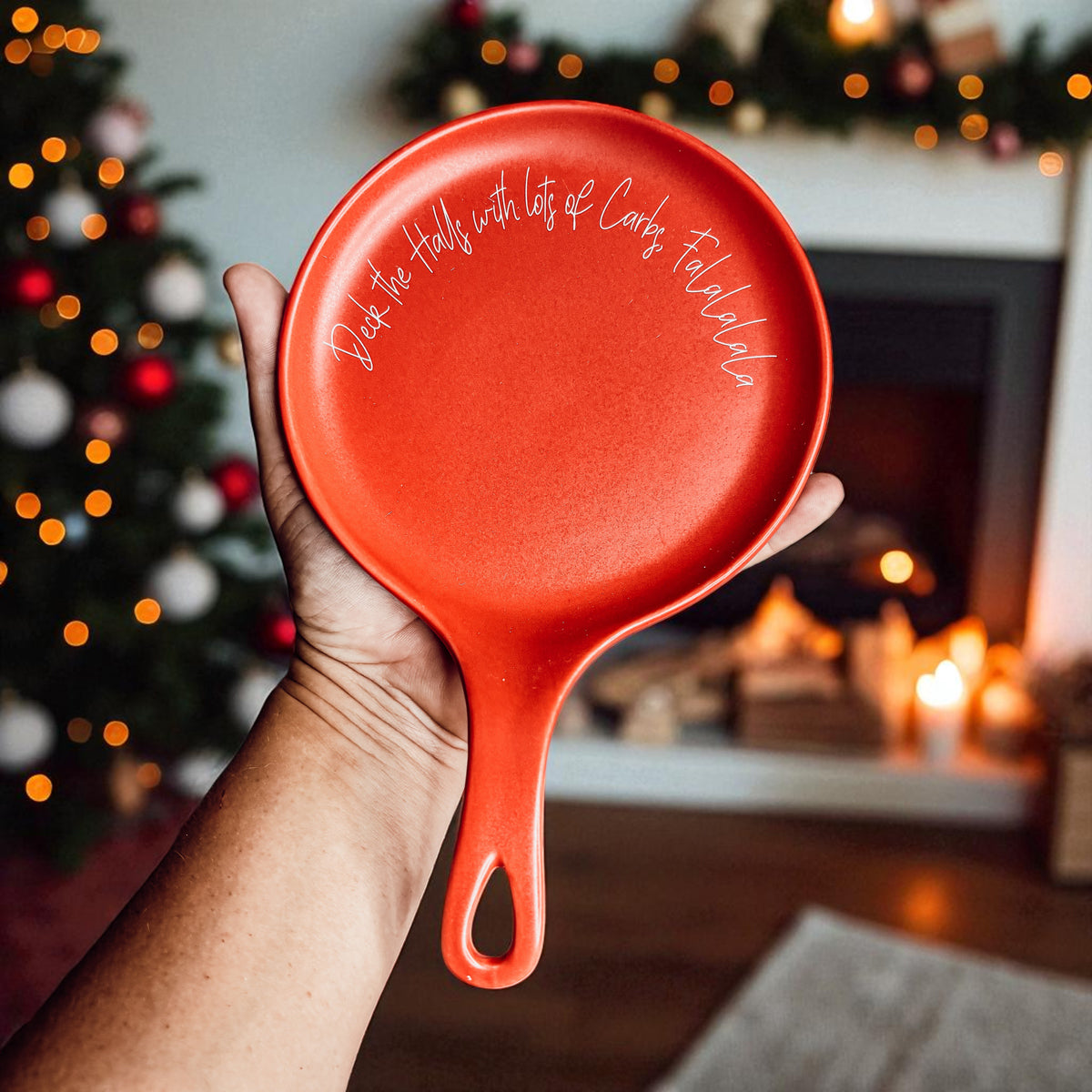 Deck the Halls with Lots of Carbs spoon rest - holiday kitchen gift set
Christmas kitchen prep
Holiday serving tools
Christmas entertaining
Holiday free shipping
Christmas early bird