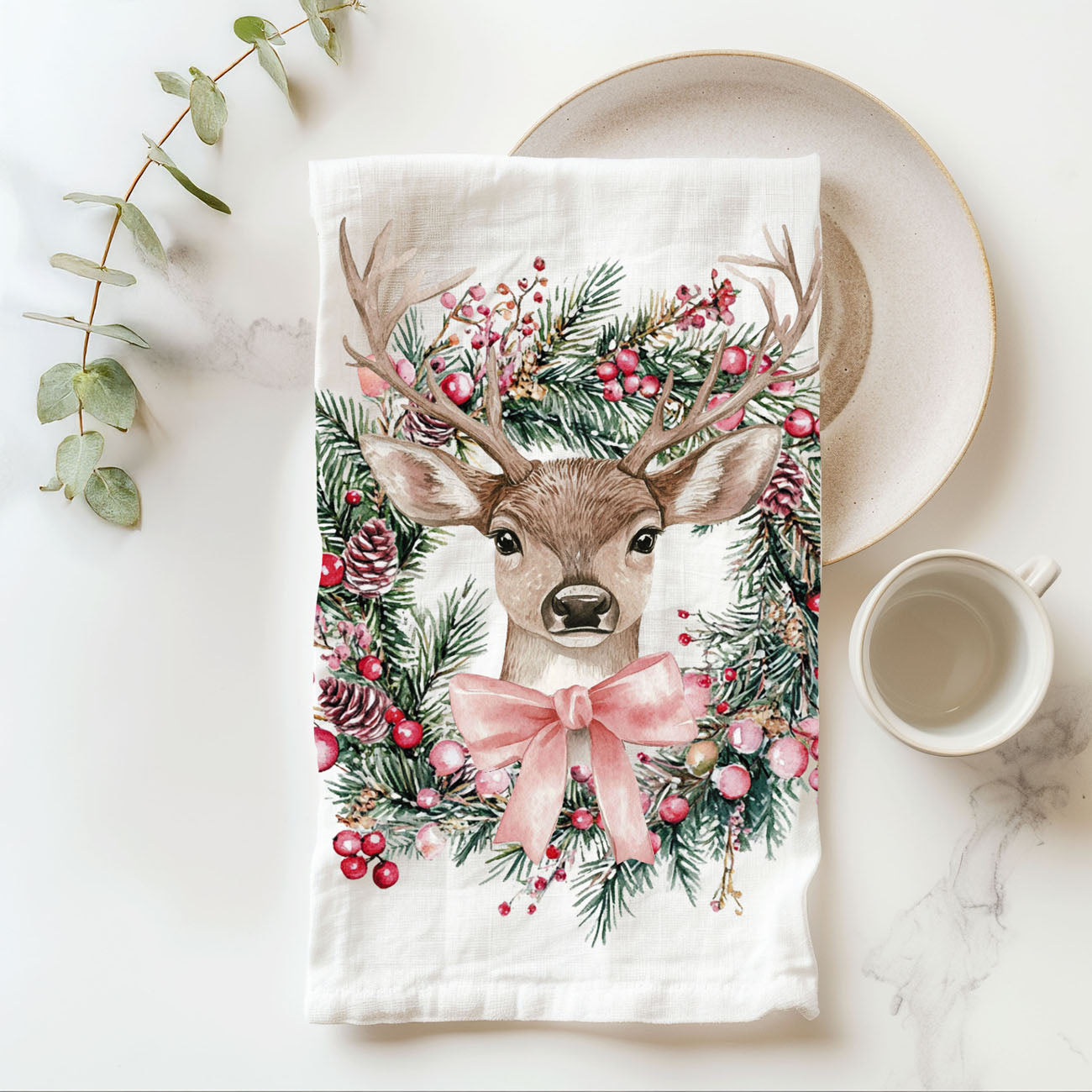 pinterest christmas kitchen decor deer towel
instagram aesthetic christmas kitchen towel deer
aesthetic holiday kitchen styling deer wreath towel
cozy christmas aesthetic kitchen towel decor
photo ready christmas kitchen decor deer towel