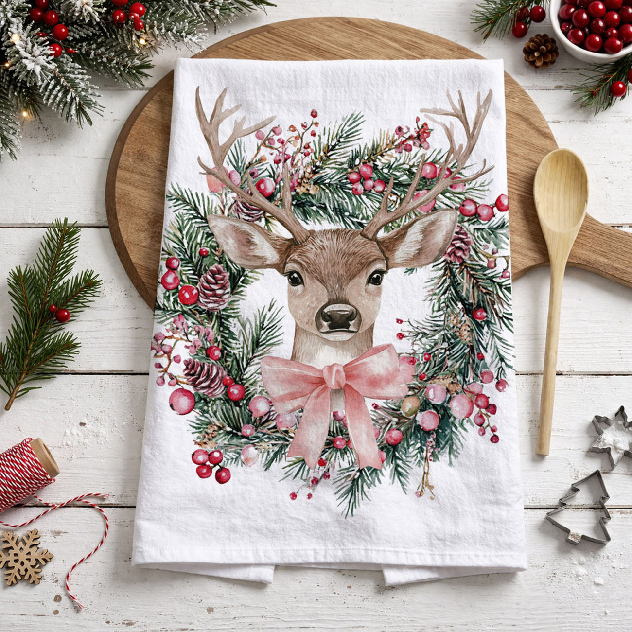 neutral farmhouse christmas decor kitchen towel deer
farmhouse kitchen christmas styling deer towel
joanna gaines inspired christmas kitchen towel deer
rustic chic christmas kitchen towel deer wreath
farmhouse holiday home decor kitchen towel deer