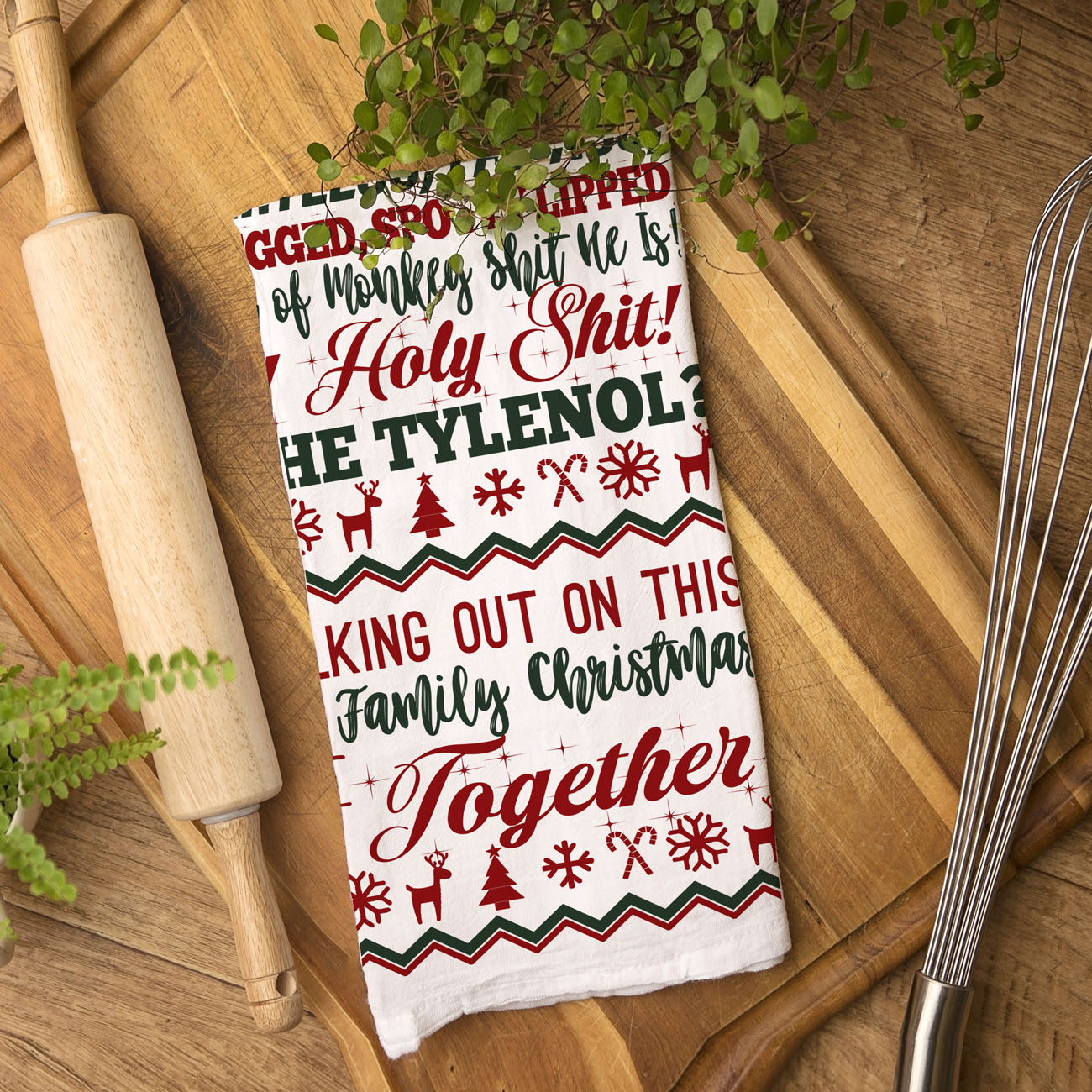 different christmas kitchen towels funny sayings
holiday decor ideas with humor kitchen towel
best funny christmas kitchen towels for gifts