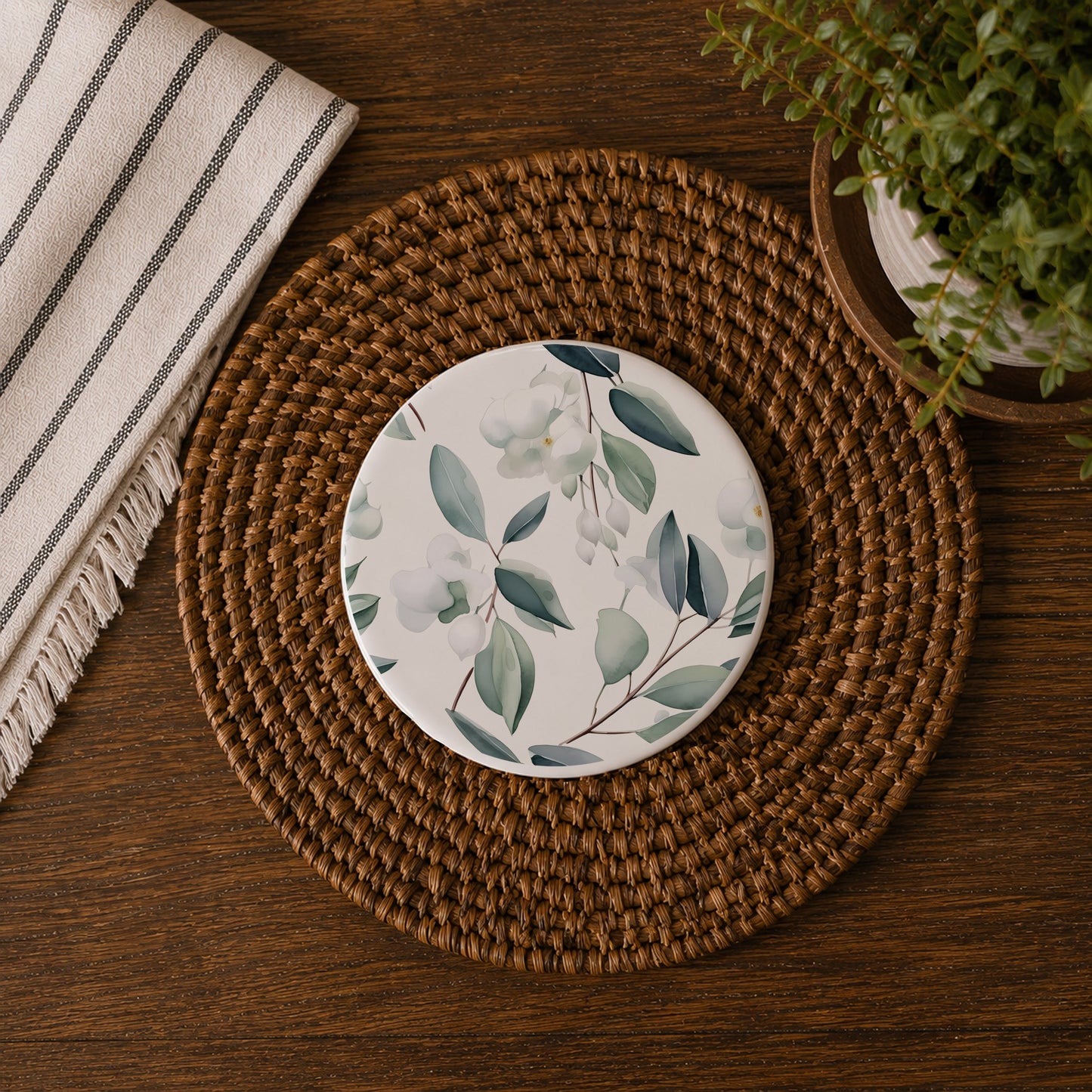 Eucalyptus Coasters
