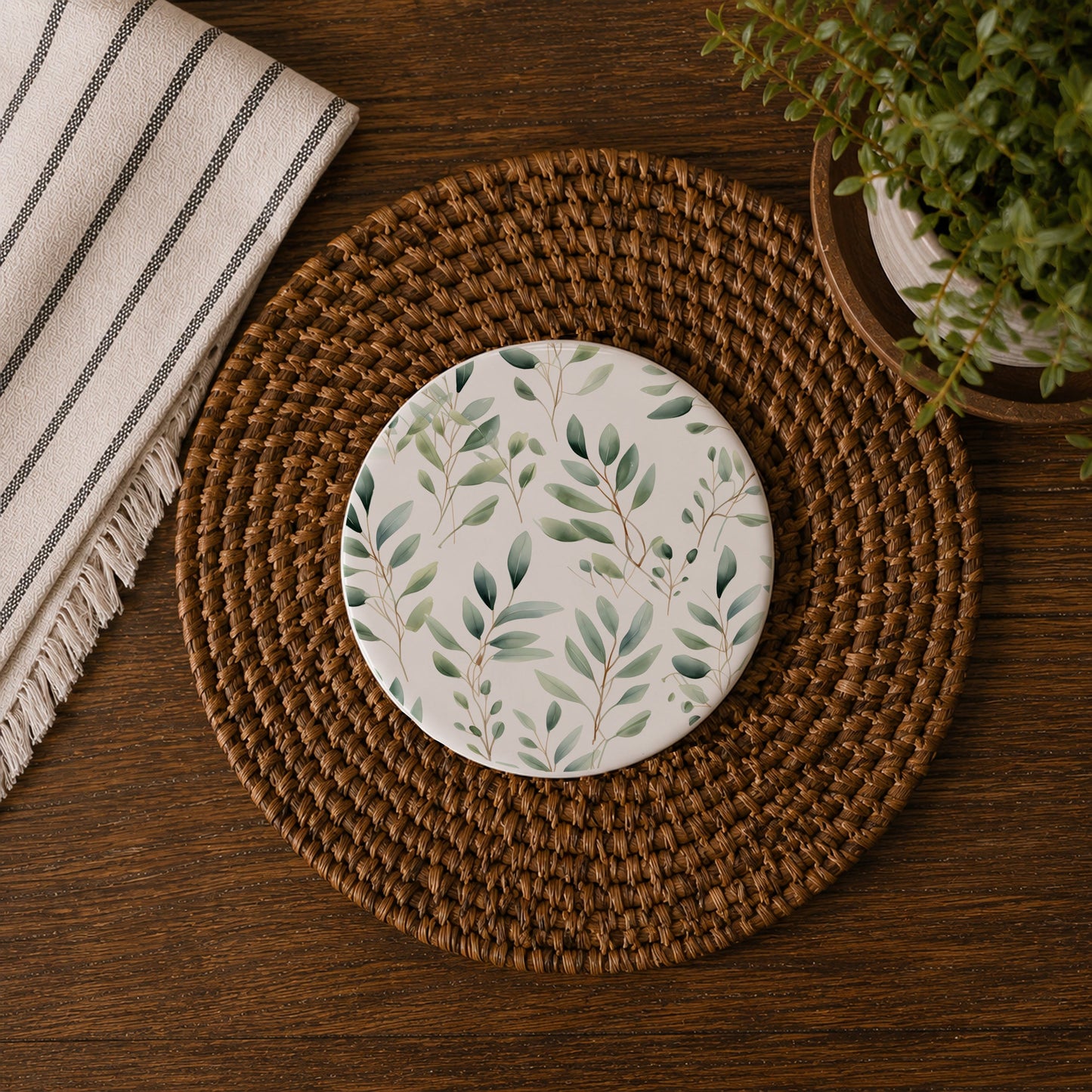 Eucalyptus Coasters
