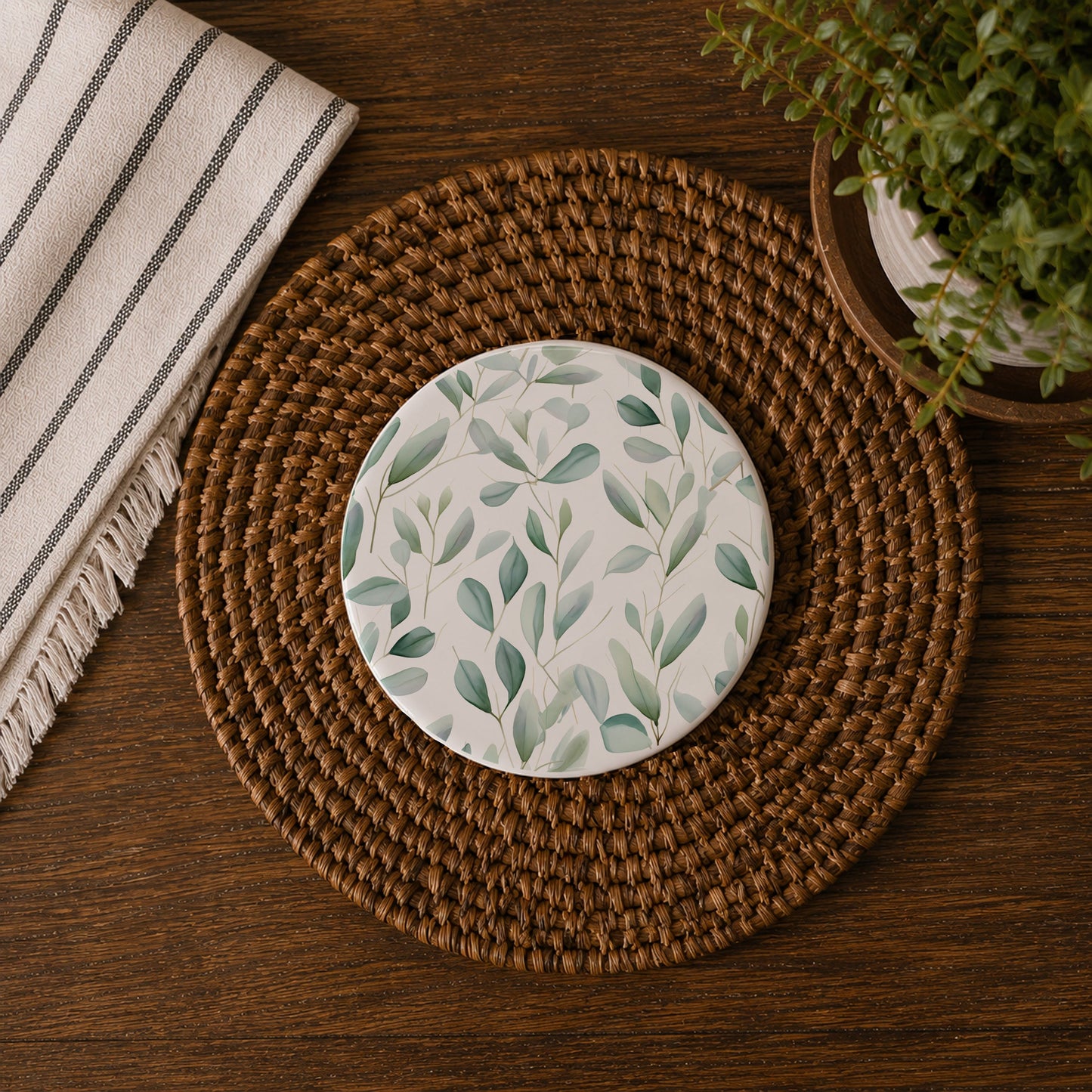 Eucalyptus Coasters