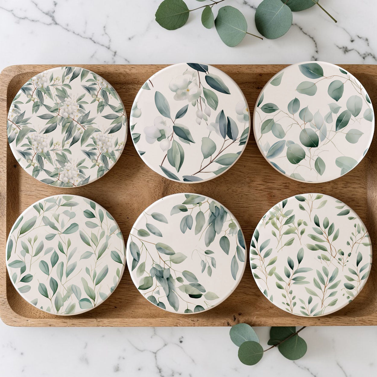 Eucalyptus Coasters