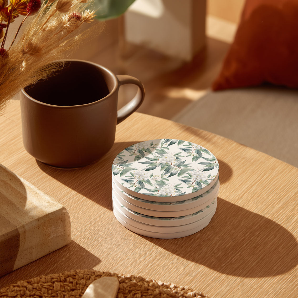 Eucalyptus Coasters