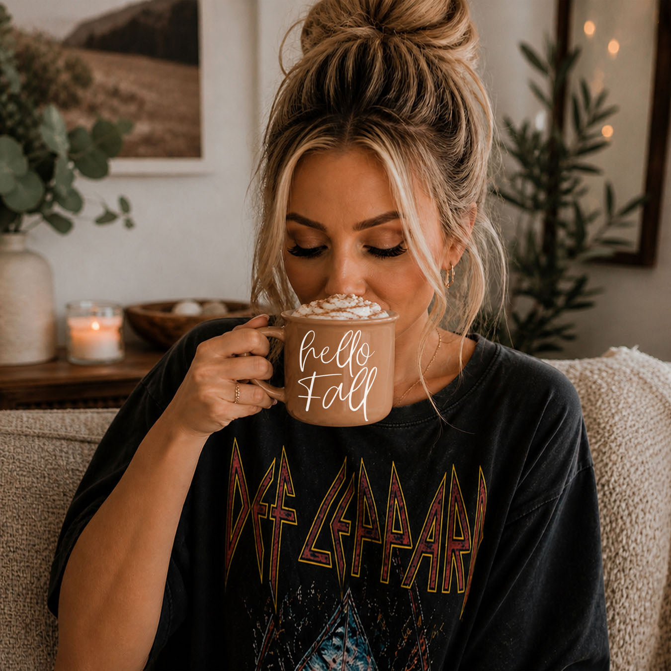 rustic hello fall mug for farmhouse kitchen decor
hello fall pumpkin spice latte mug
minimalist hello fall script mug for fall decor
hello fall mug for fall obsessed moms
cozy season hello fall coffee cup for couch nights