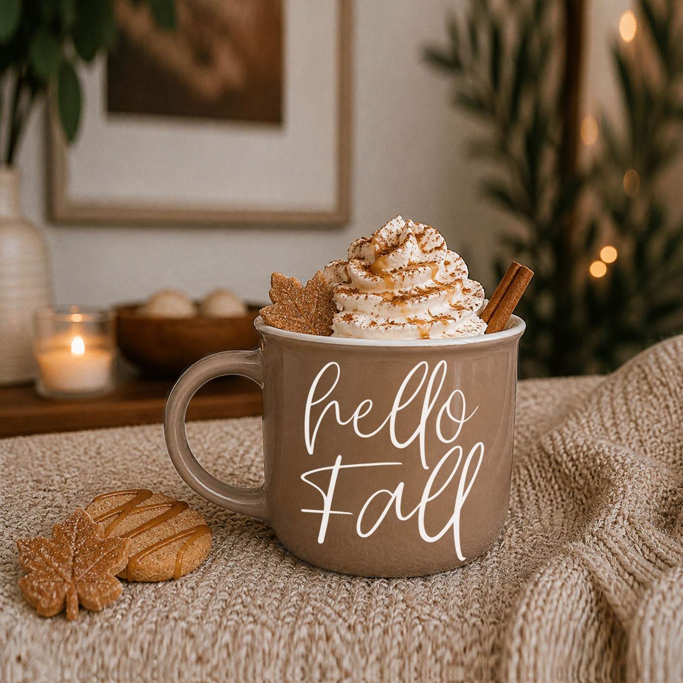 hello fall ceramic mug for cozy fall nights
hello fall autumn vibes drinkware
hello fall mug for farmhouse tiered tray
hello fall seasonal mug for kitchen shelf styling
hello fall mug for pumpkin spice latte lovers
hello fall gift mug for autumn birthdays